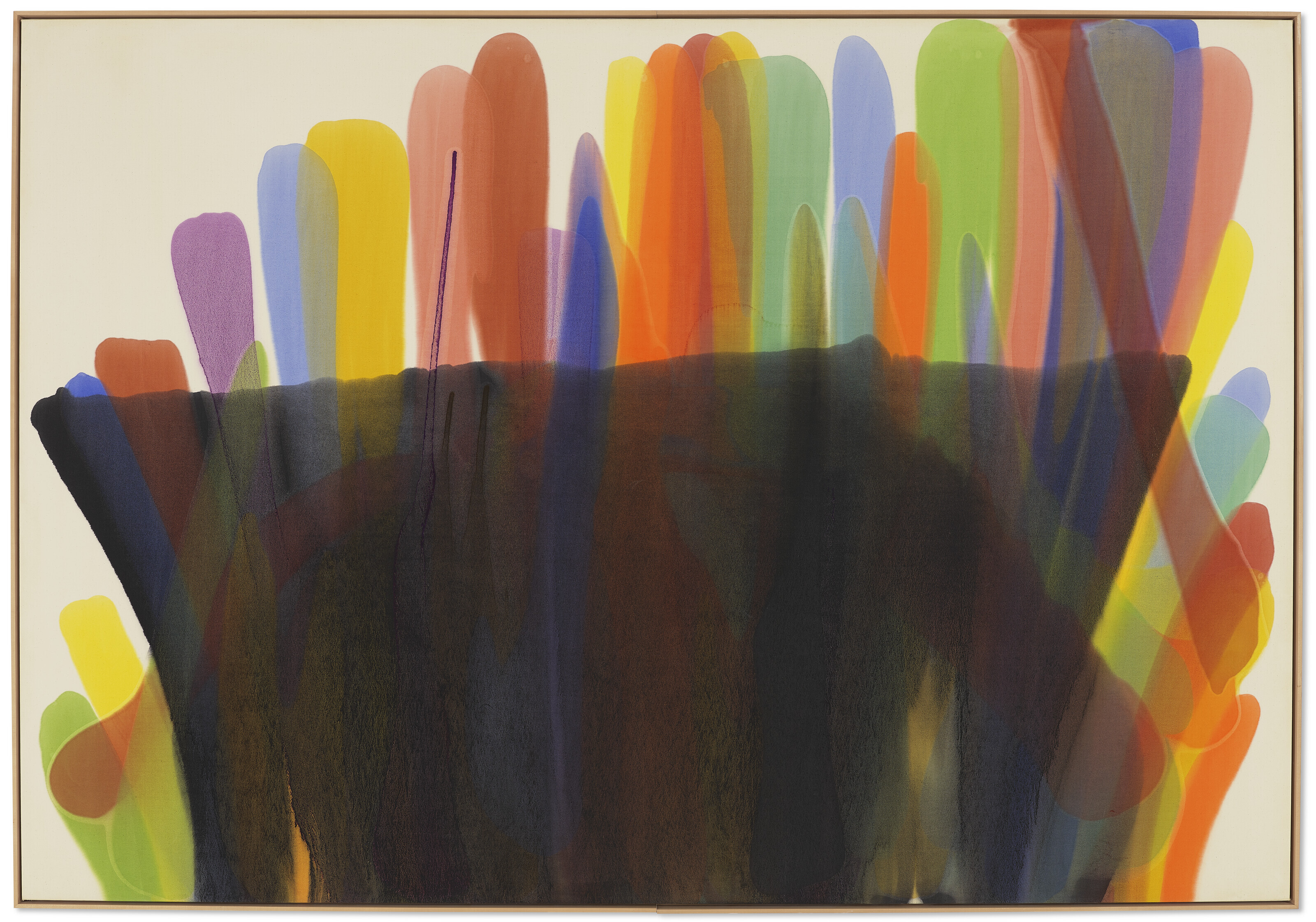 MORRIS LOUIS (1912-1962), Floral V | Christie's