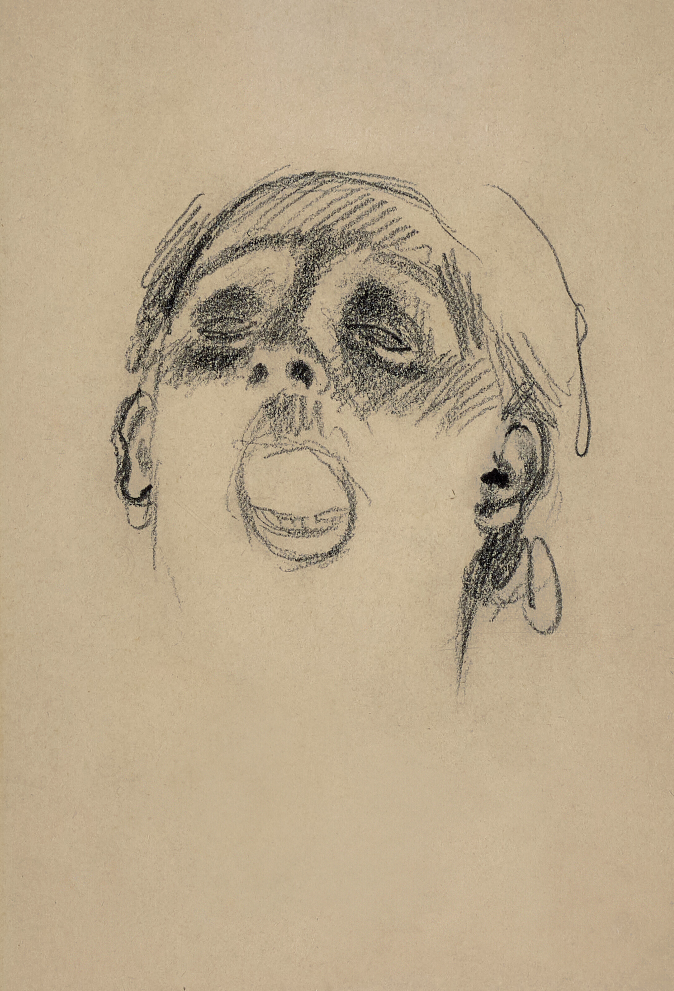 Edgar Degas (1834-1917), &Eacute;tude pour "La chanteuse au gant (Caf&eacute;-Concert)", c. 1878. Pencil on paper laid down on paper. 7 ⅞ x 4 &frac12; in (19.7 x 11.5 cm) Sold for $50,400 in Impressionist &amp; Modern Works on Paper&nbsp;on 19 November at Christie&rsquo;s New York