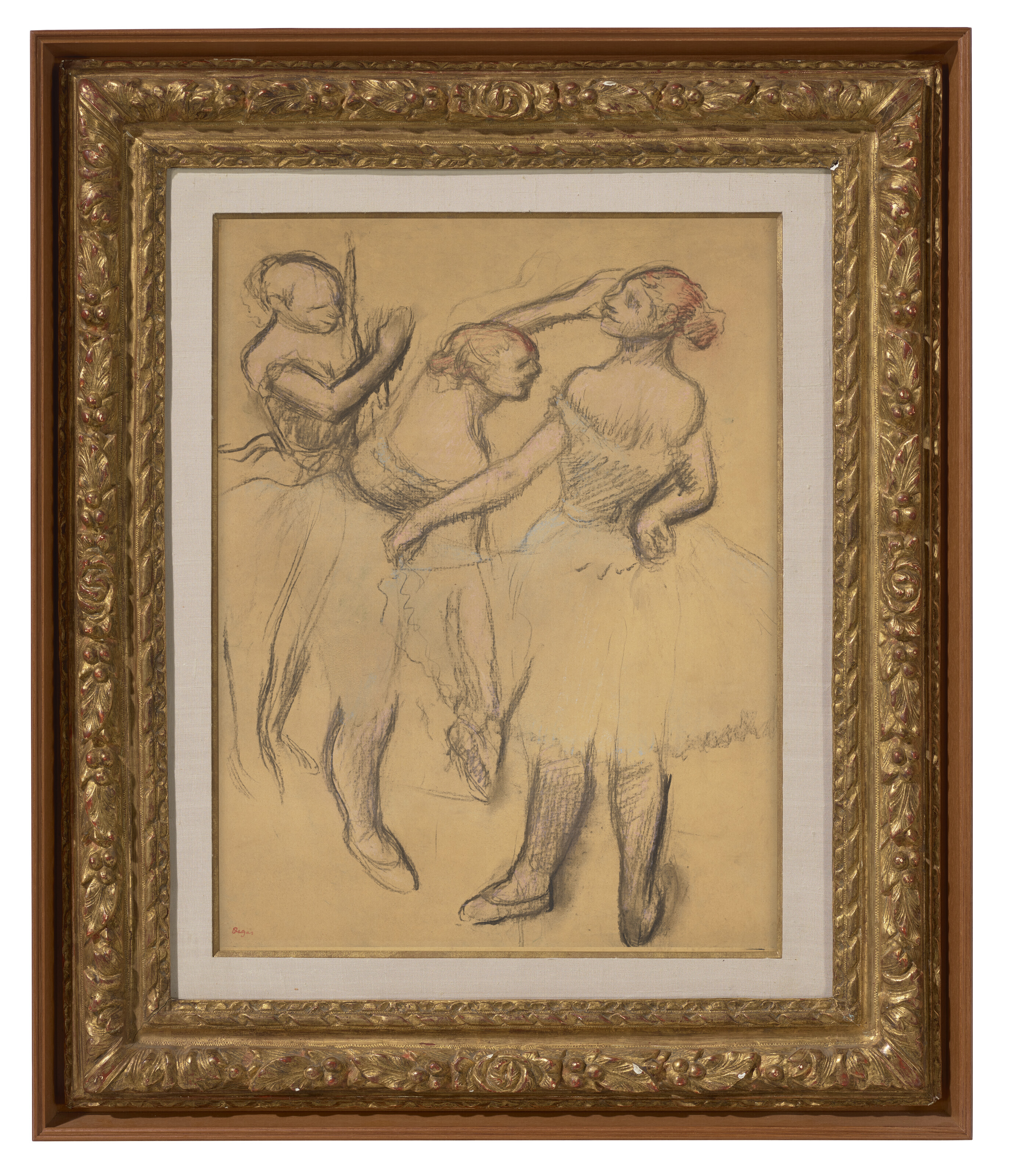EDGAR DEGAS (1834-1917), Trois danseuses | Christie's
