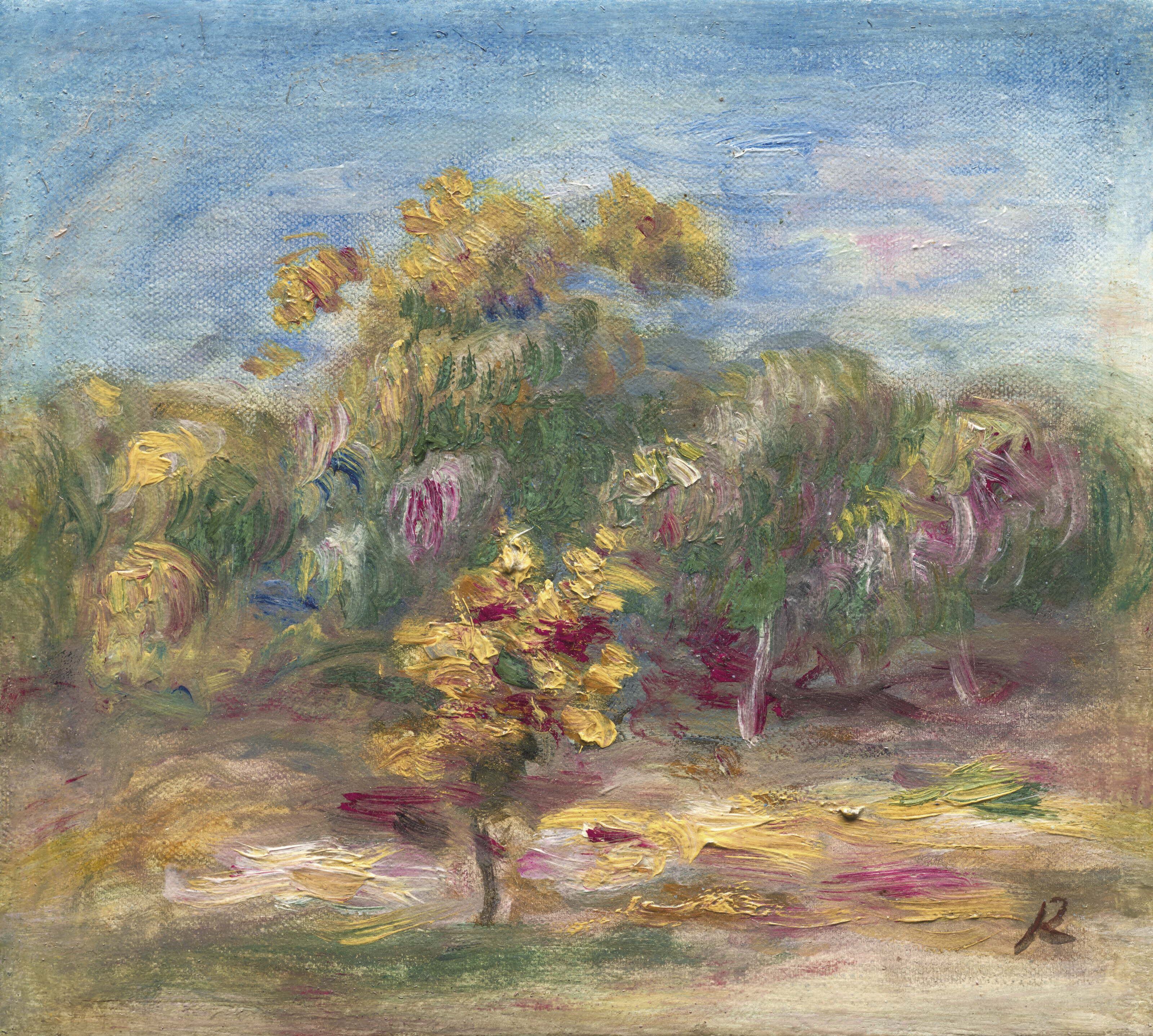 LOUIS VALTAT (1869-1952), Gabrielle Valtat au jardin | Christie's