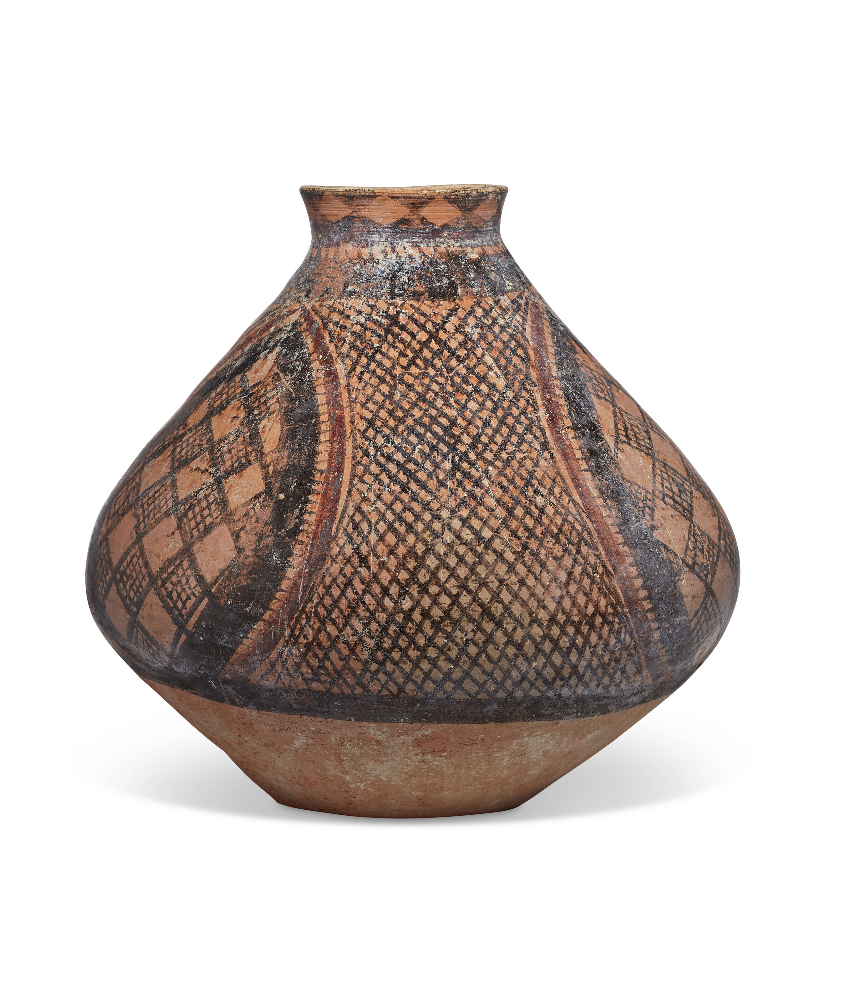 新石器時代馬家窯文化公元前三千紀半山類型彩陶幾何紋罐, NEOLITHIC