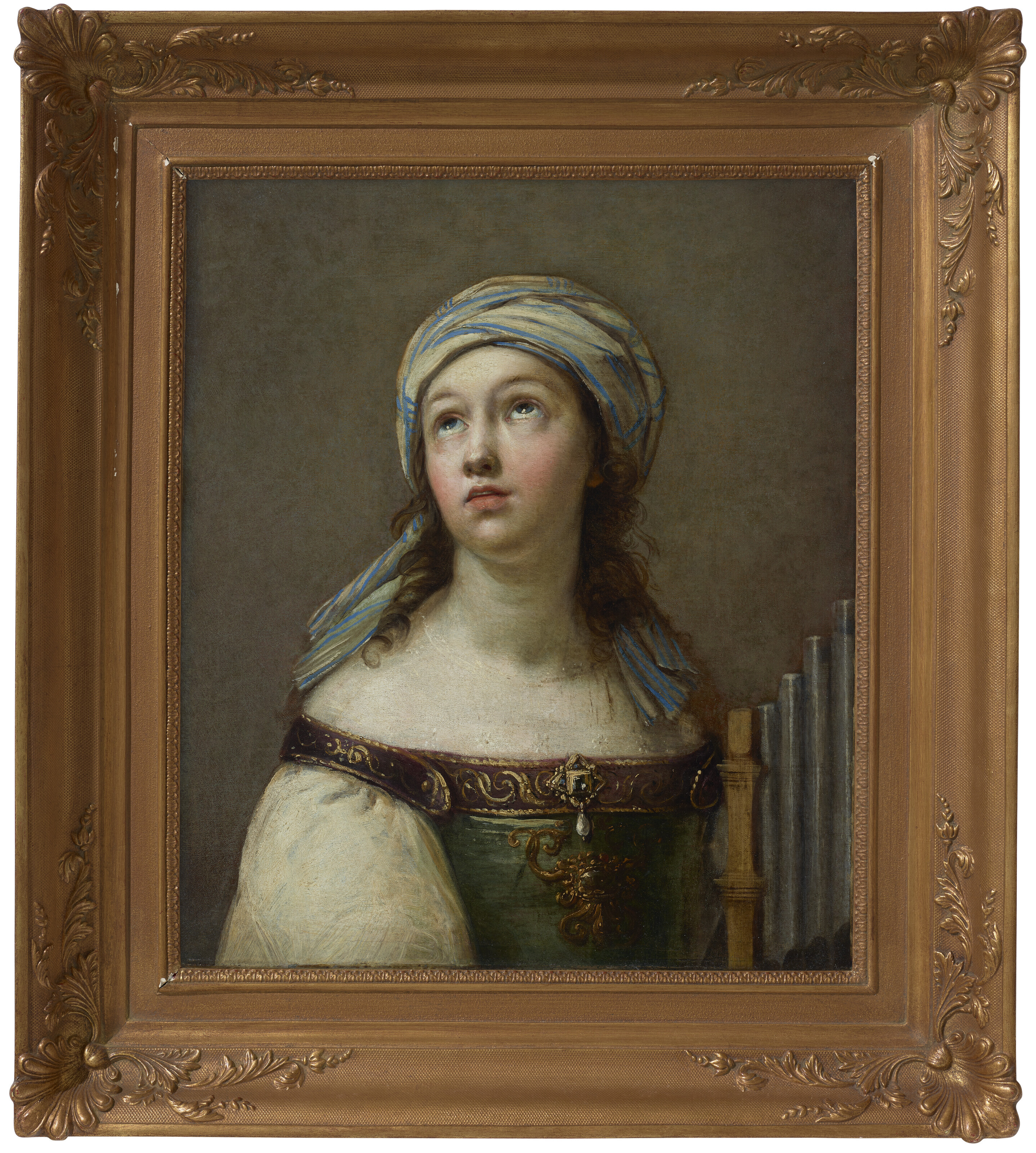 Catalog image of Saint Cecilia in ecstasy
