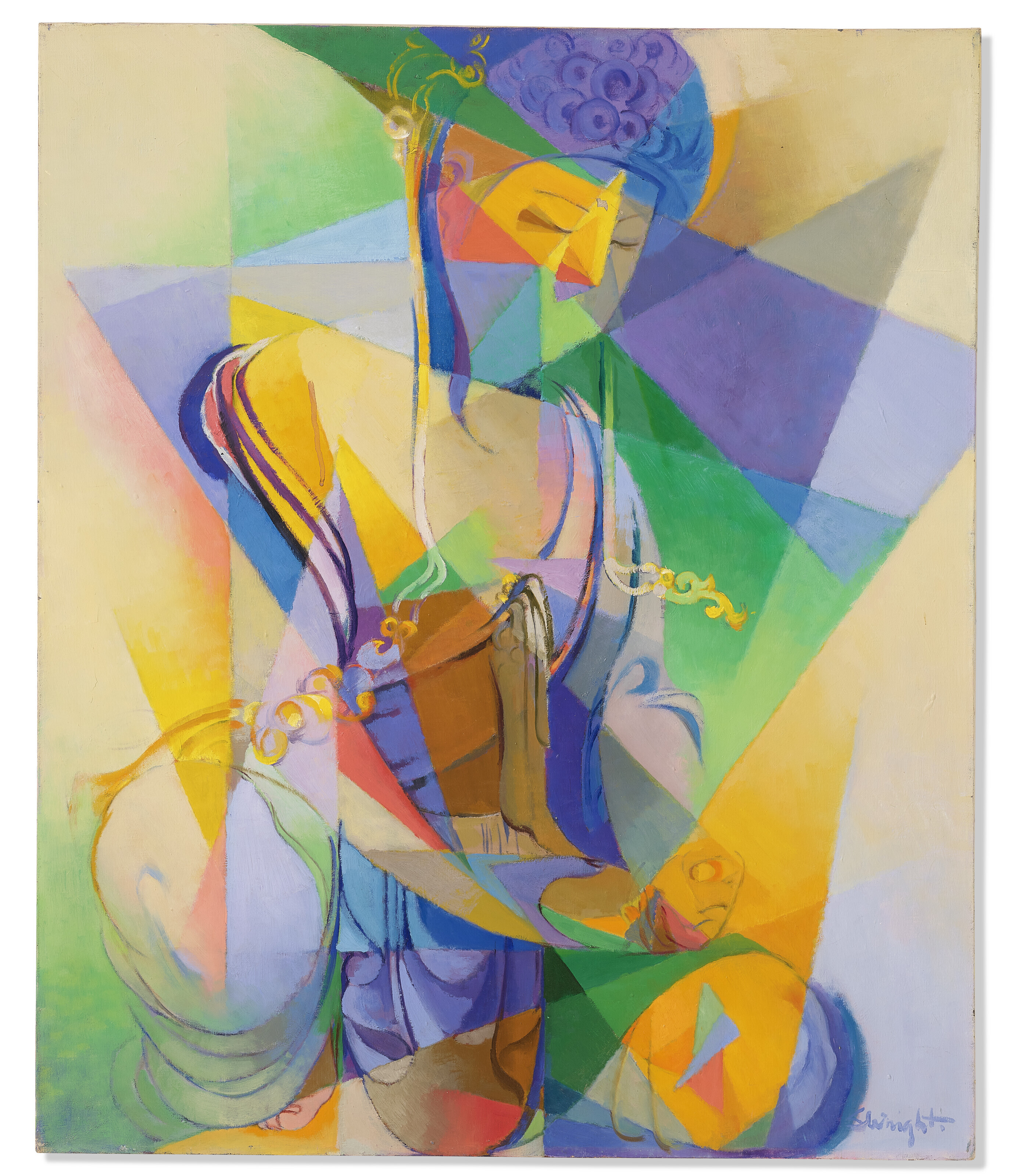 STANTON MACDONALD-WRIGHT (AMERICAN, 1890-1973), Shō Kannon