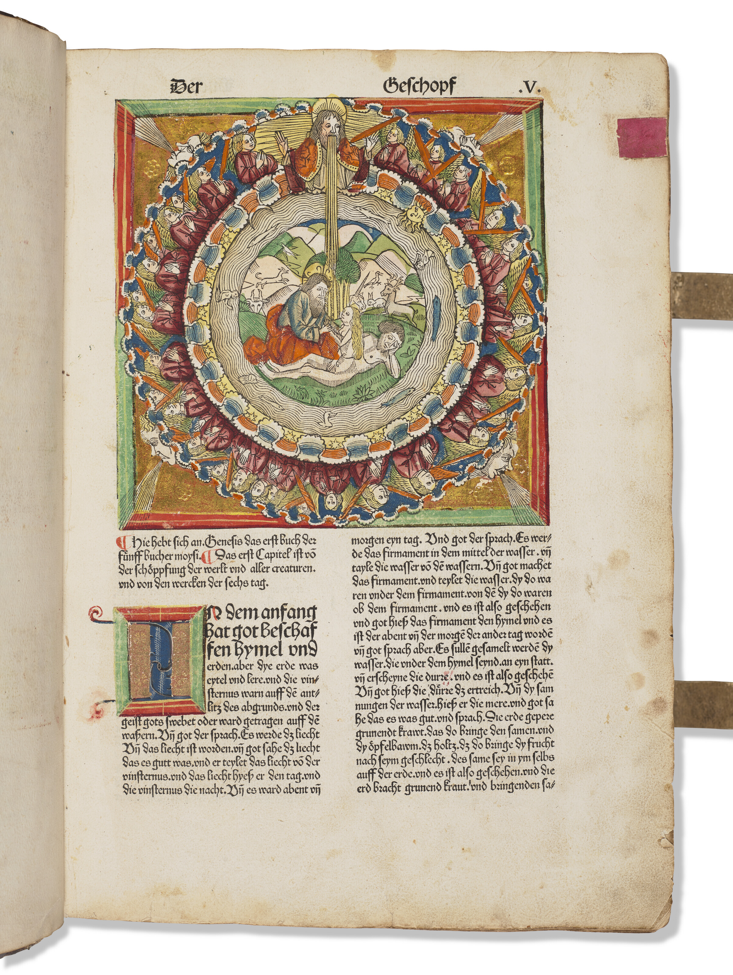Illuminated Bible, in German, Anton Koberger, 1483 | Christie's