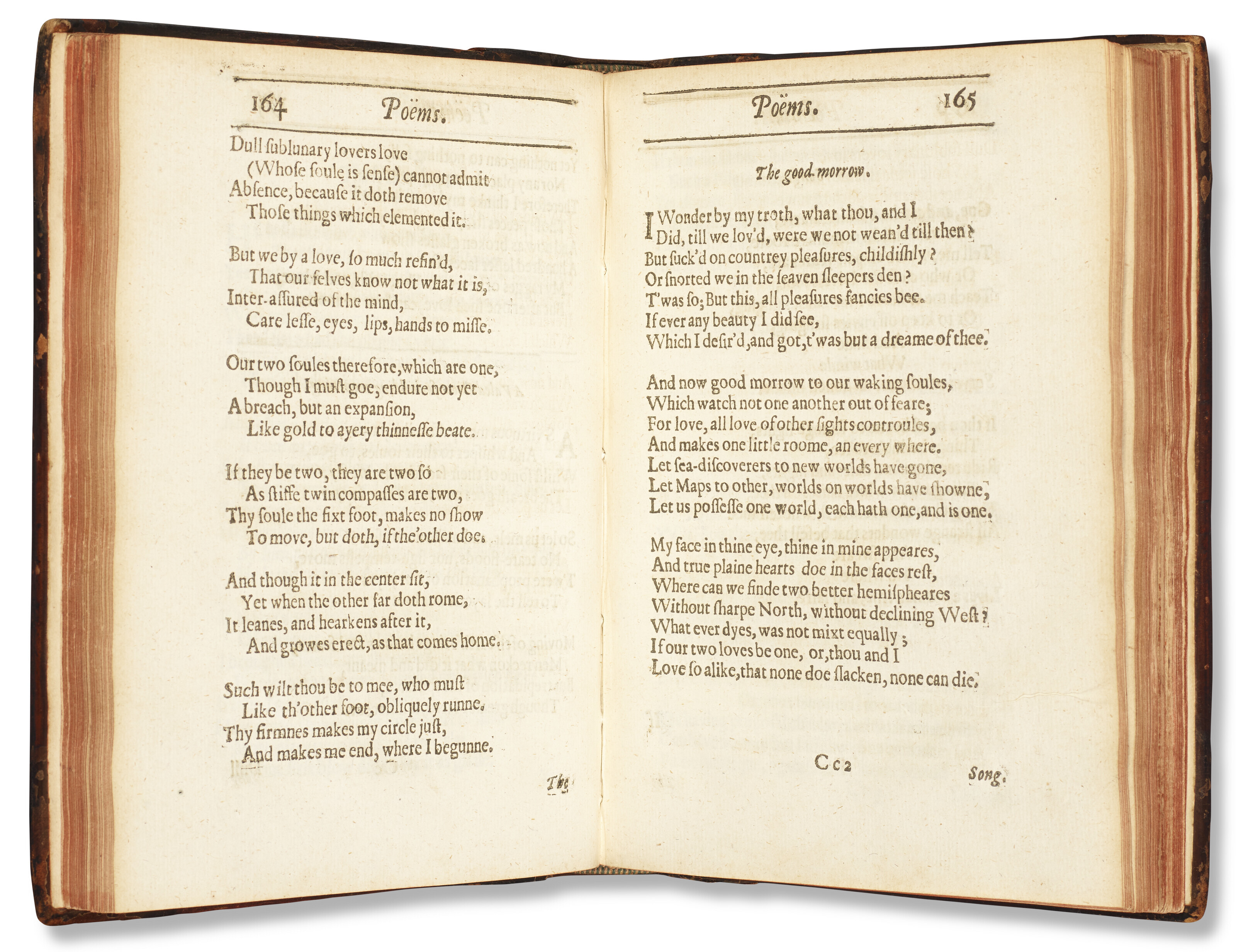 John Donne, Contemporary manuscript collection of poetry and prose, c. 1630-1633. Sold for $201,600 in Fine Printed Books and Manuscripts on 7 December 2022 at Christie&rsquo;s Online