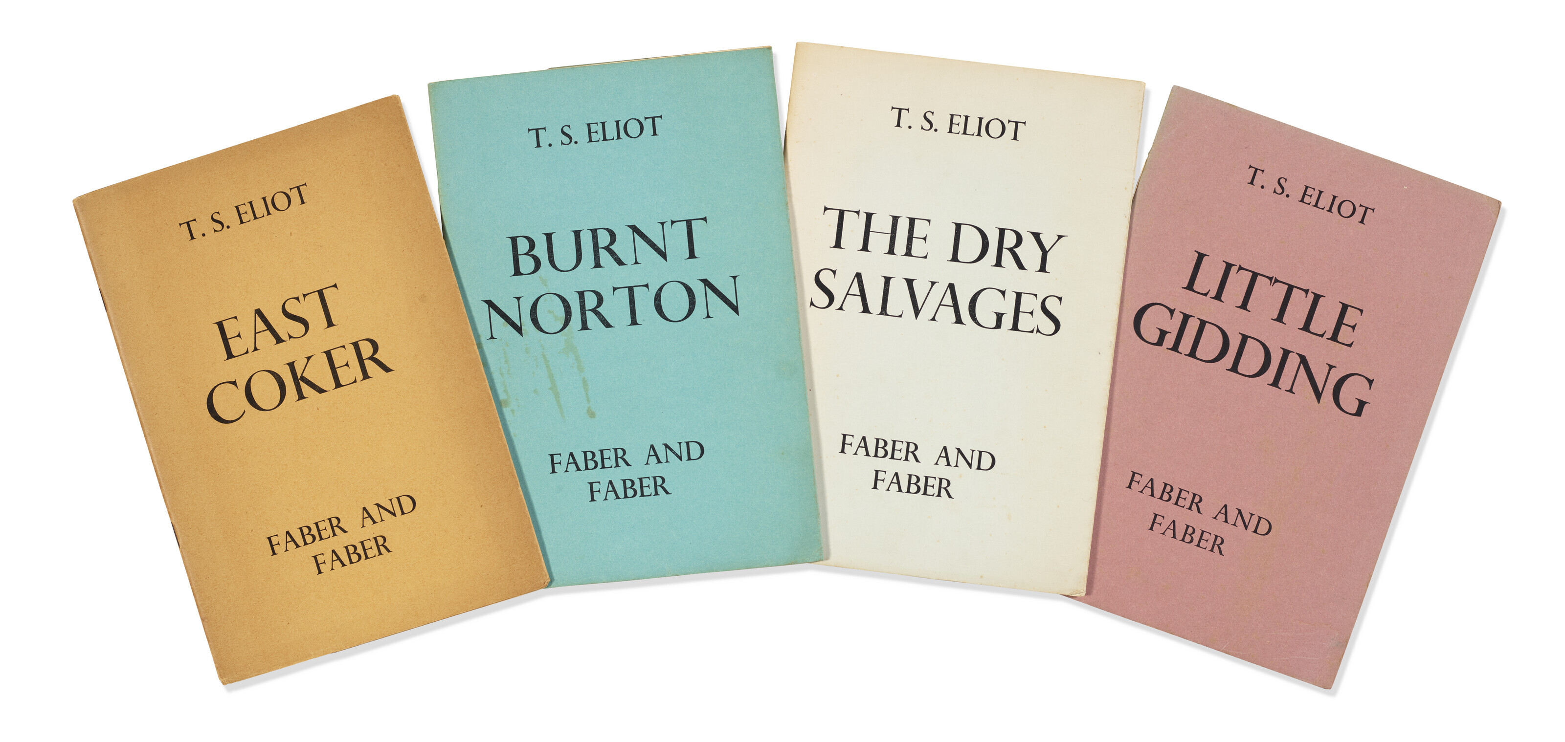Four Quartets, T.S. Eliot, 1940-42 | Christie's