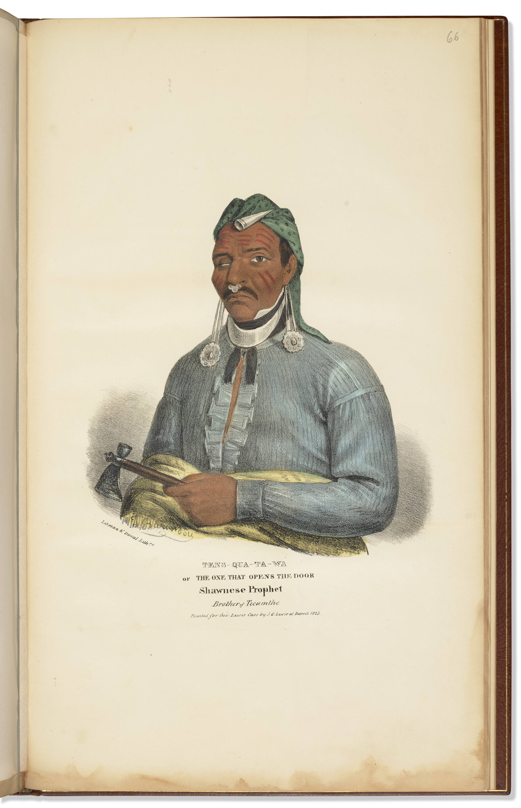 The Aboriginal Port Folio, James Otto Lewis, 1835 | Christie's
