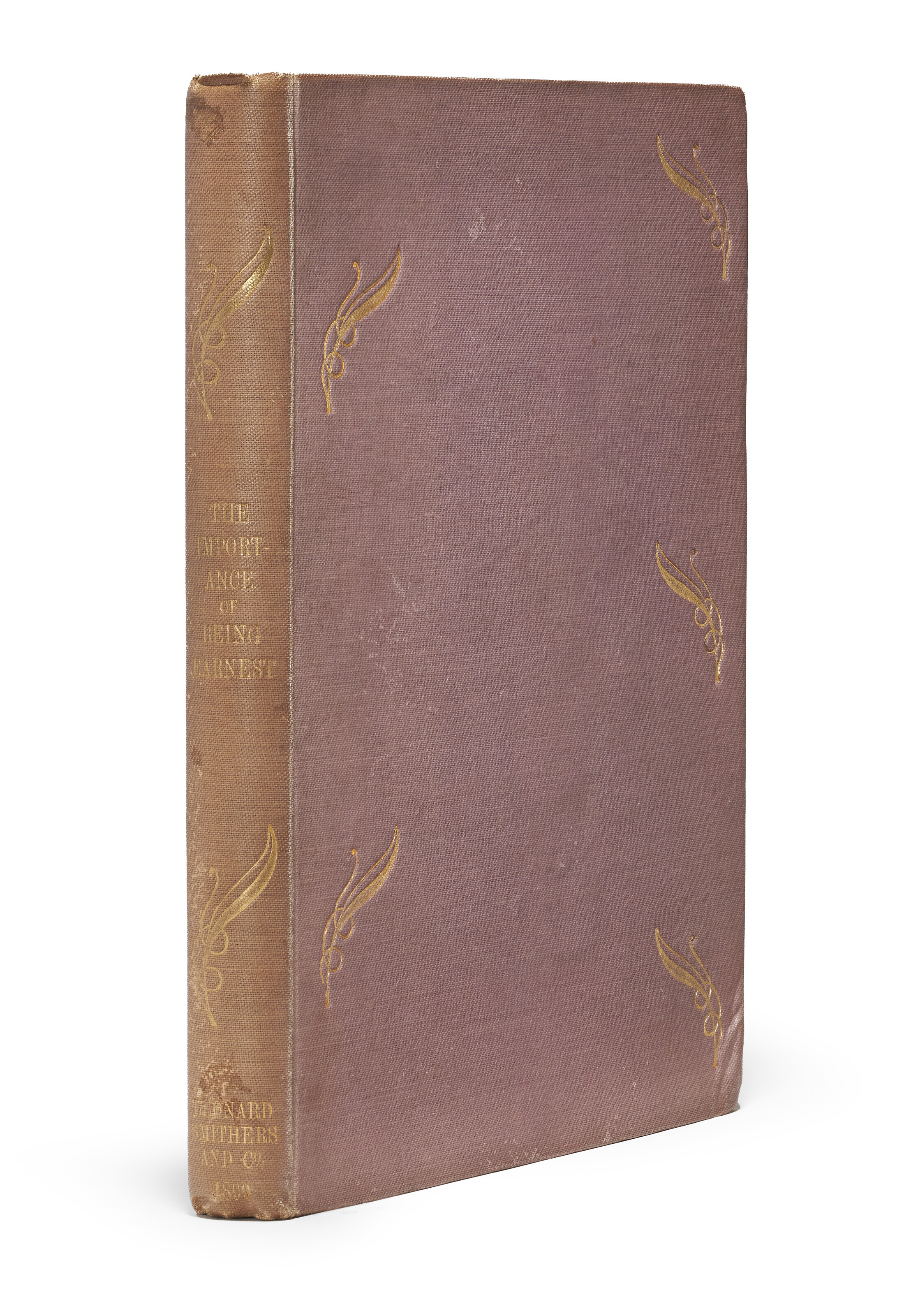 The Importance of Being Earnest, Oscar Wilde, 1899 Christie’s