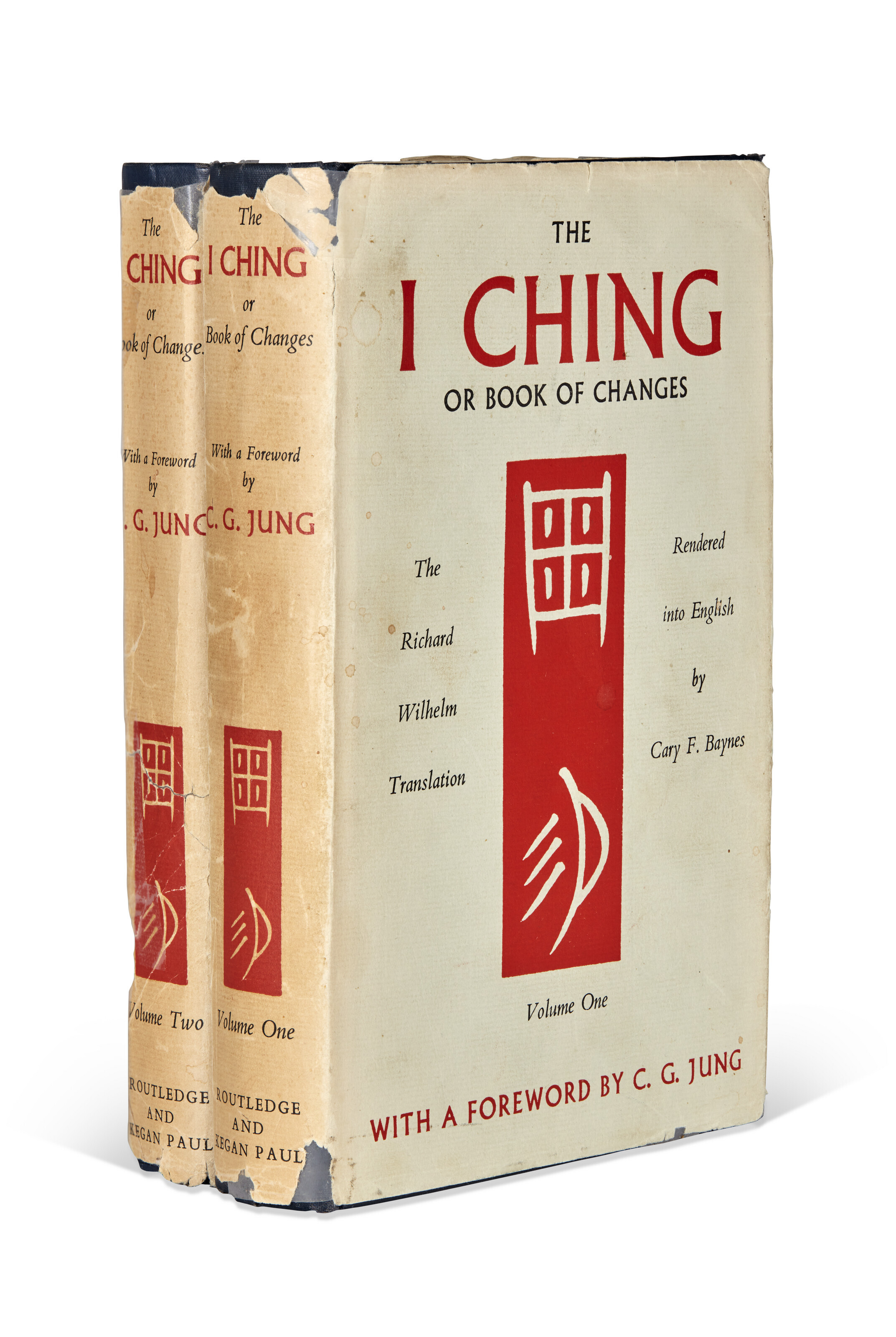 The I Ching or Book of Changes, presentation copy signed from George Harrison to Ravi Shankar, Christmas 1966. Sold for $10,080 in Fine Printed Books and Manuscripts on 7 December 2022 at Christie&rsquo;s online