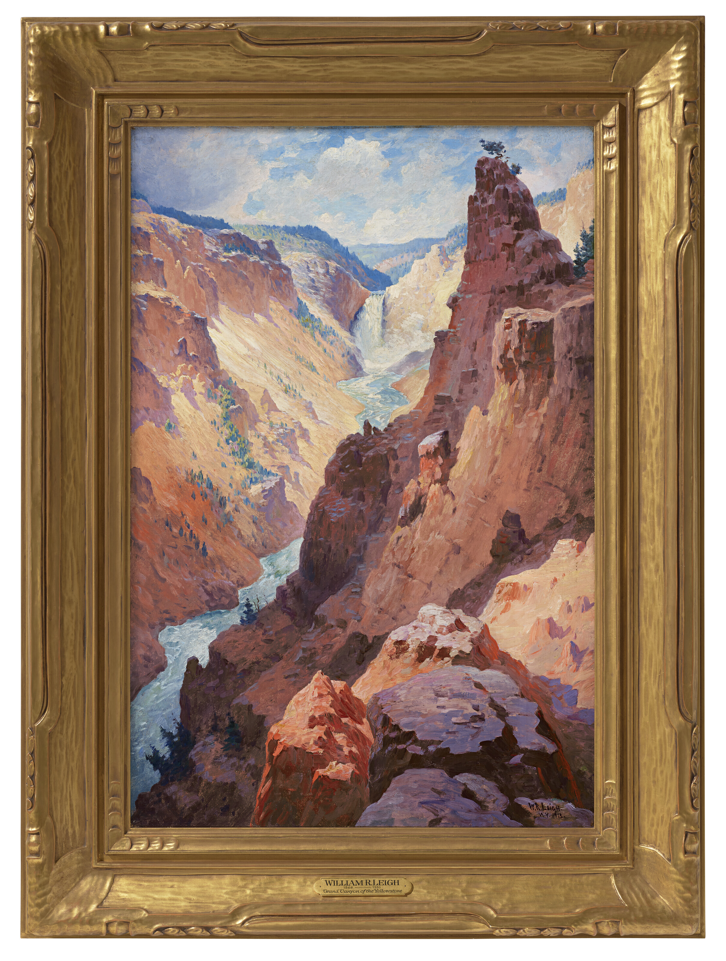 WILLIAM ROBINSON LEIGH (1866-1955), View of the Grand Canyon of