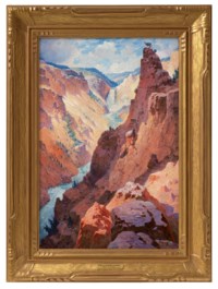 WILLIAM ROBINSON LEIGH (1866-1955), View of the Grand Canyon of the ...