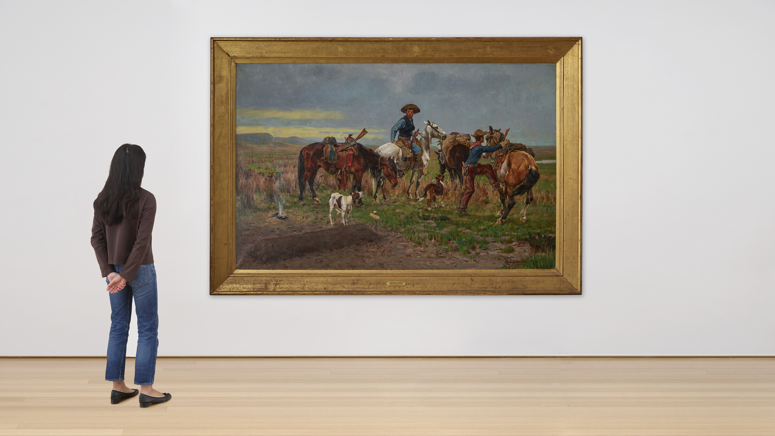 RICHARD LORENZ (1858-1915), The Last Farewell | Christie's