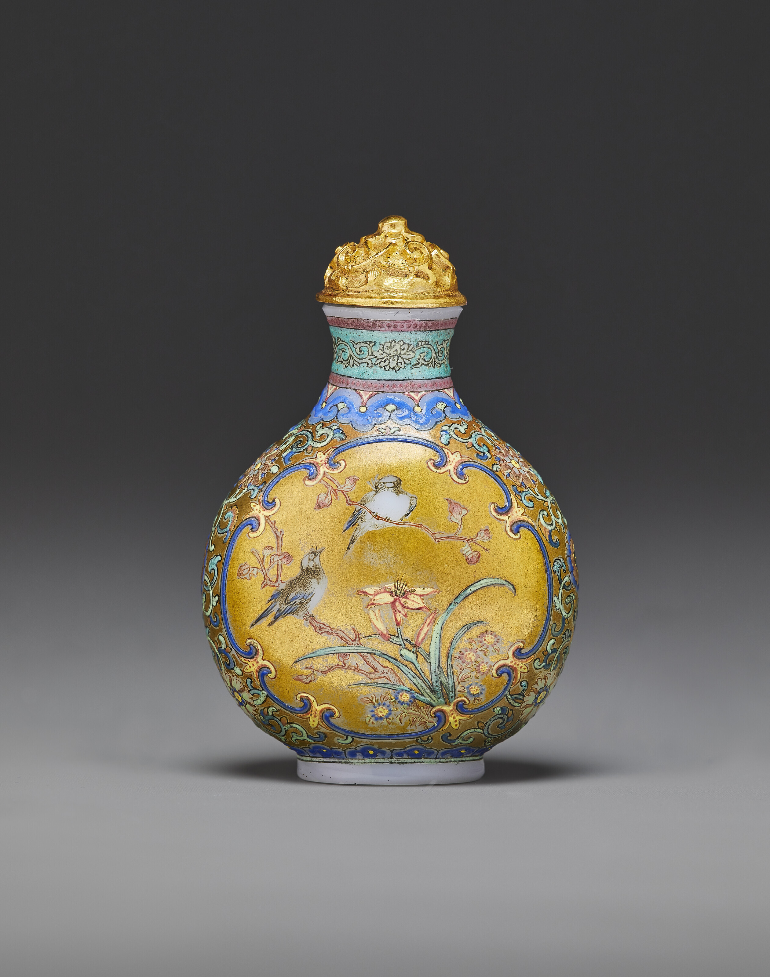中国美術　清の乾隆時期　鼻煙壺 中国美術清の乾隆時期鼻煙壺