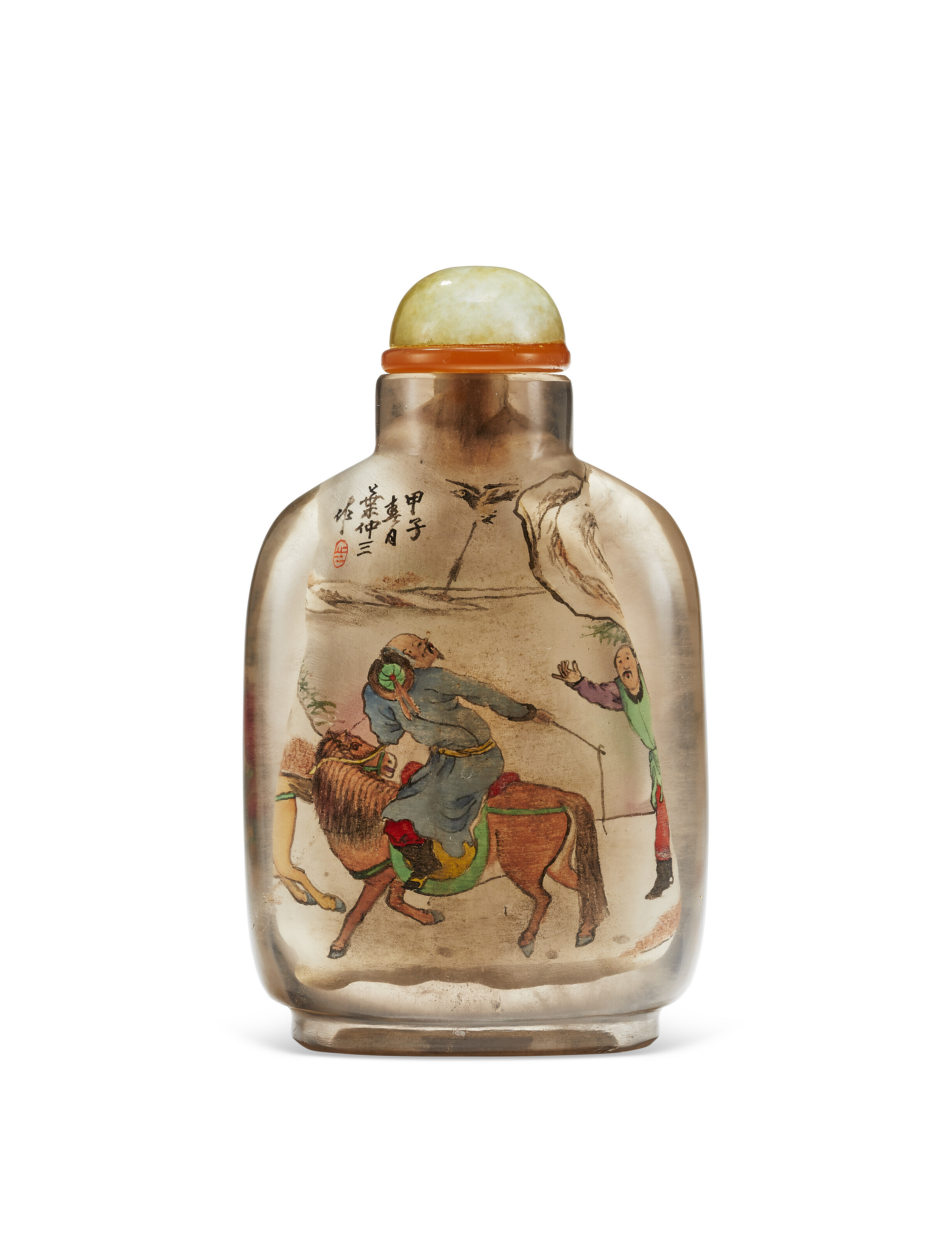 1780-1830年水晶巧雕金鱼图鼻烟壶, 1780-1830 | Christie's