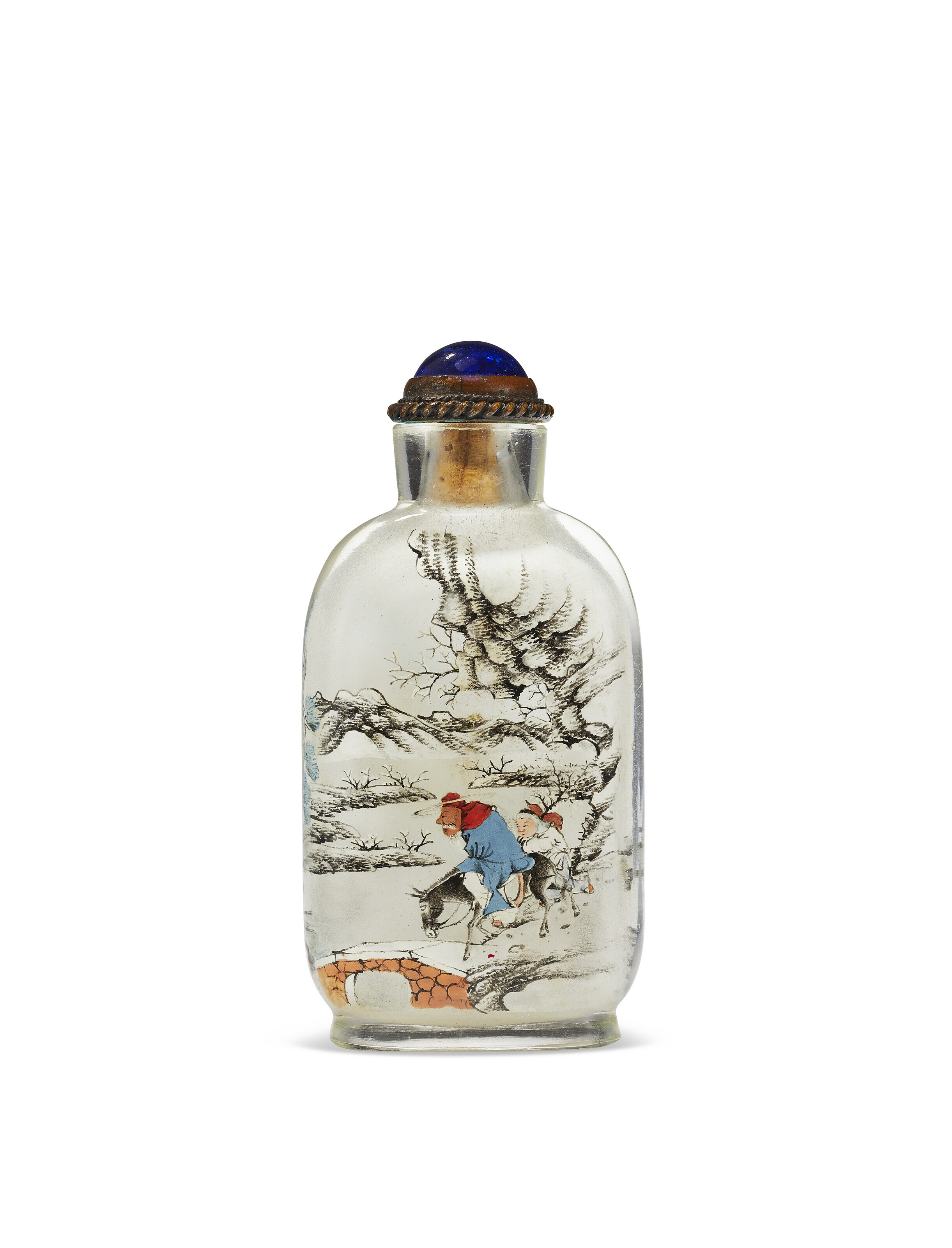 ★骨董品　白地に黄緑青縁取りの鼻煙壷 Tamaoki Yasuo 玉置保夫 - Works | Dai Ichi Arts | Japanese