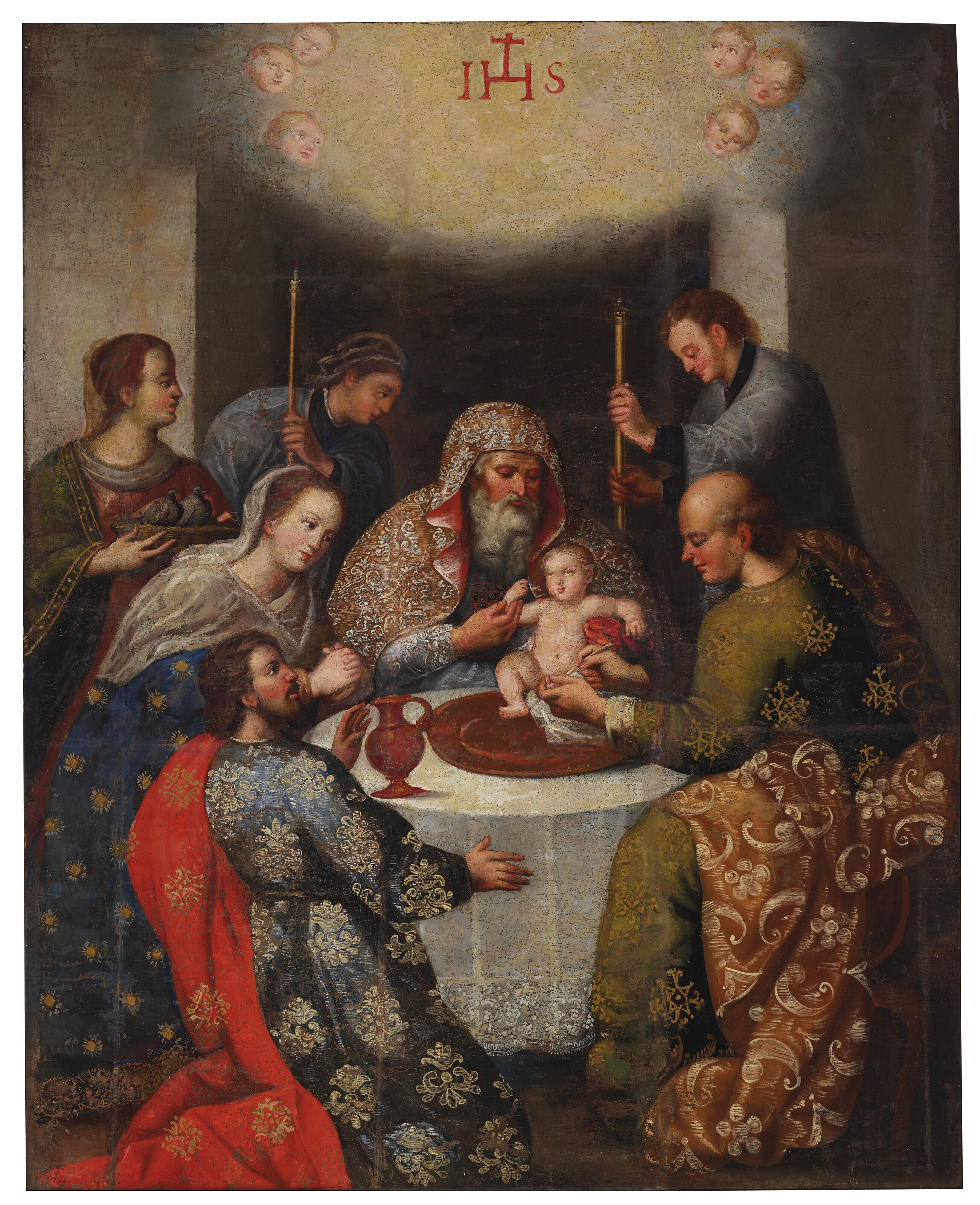 Miguel Cabrera (1695-1768), The Immaculate Conception with Saints
