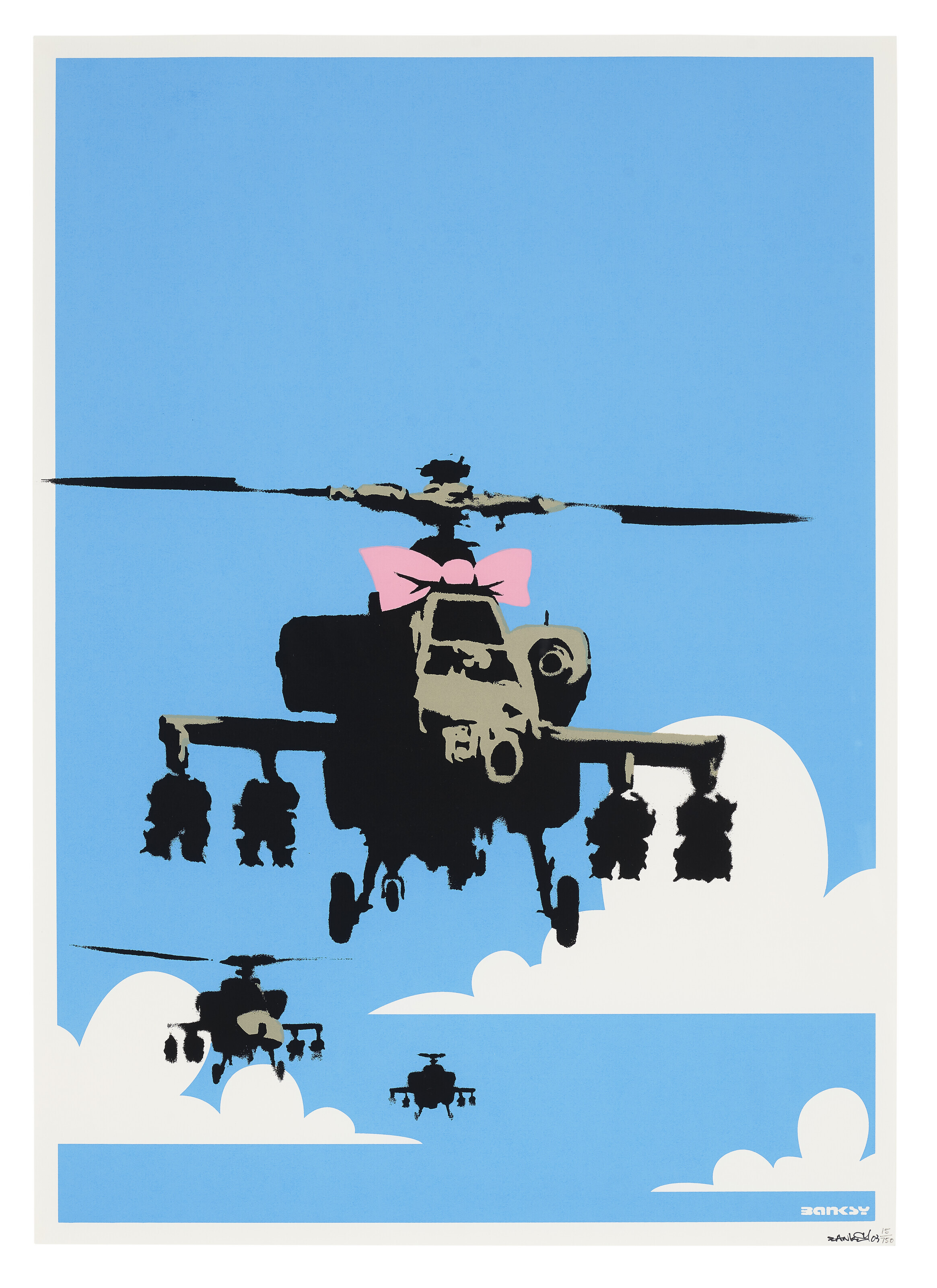 BANKSY, Happy Choppers | Christie's