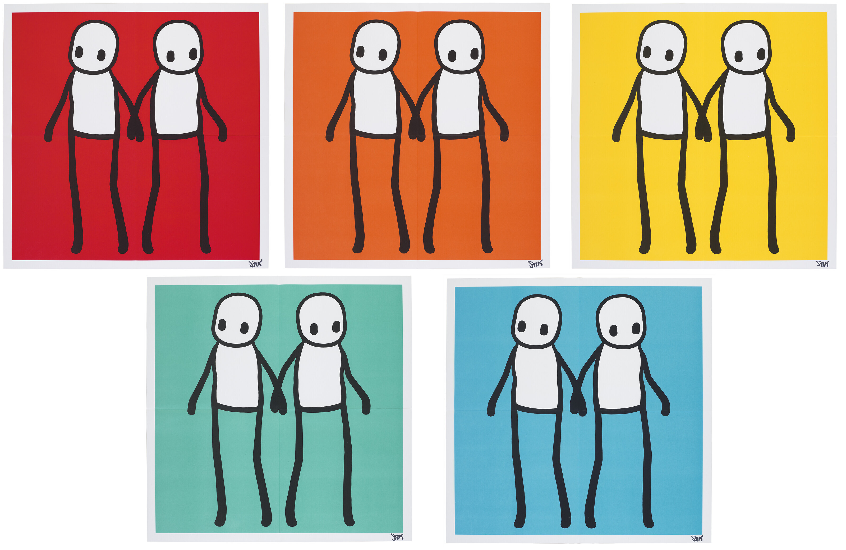 stik-b-1979-holding-hands-red-yellow-orange-blue-teal