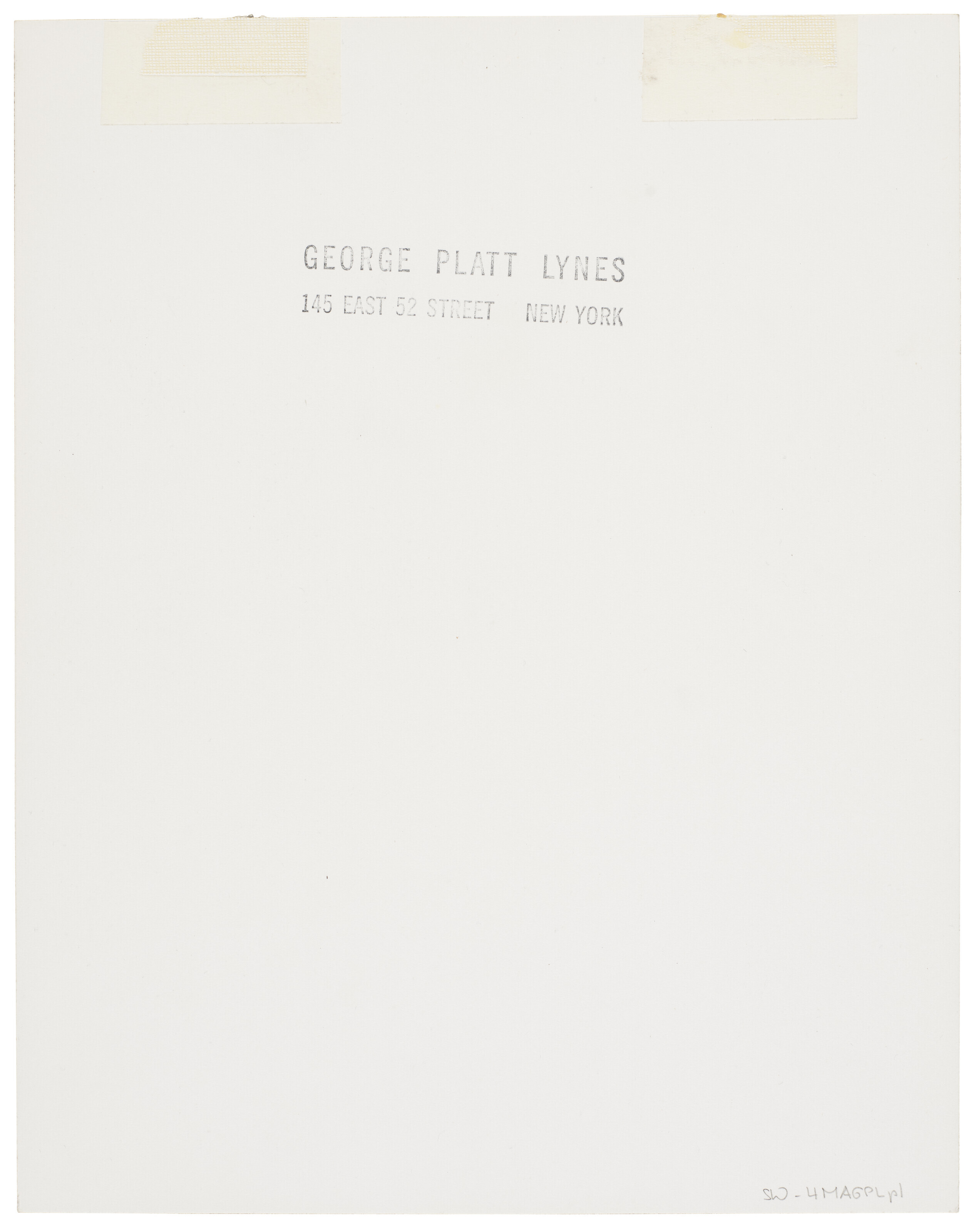 GEORGE PLATT LYNES (1907–1955), Cyclops, 1939 | Christie's