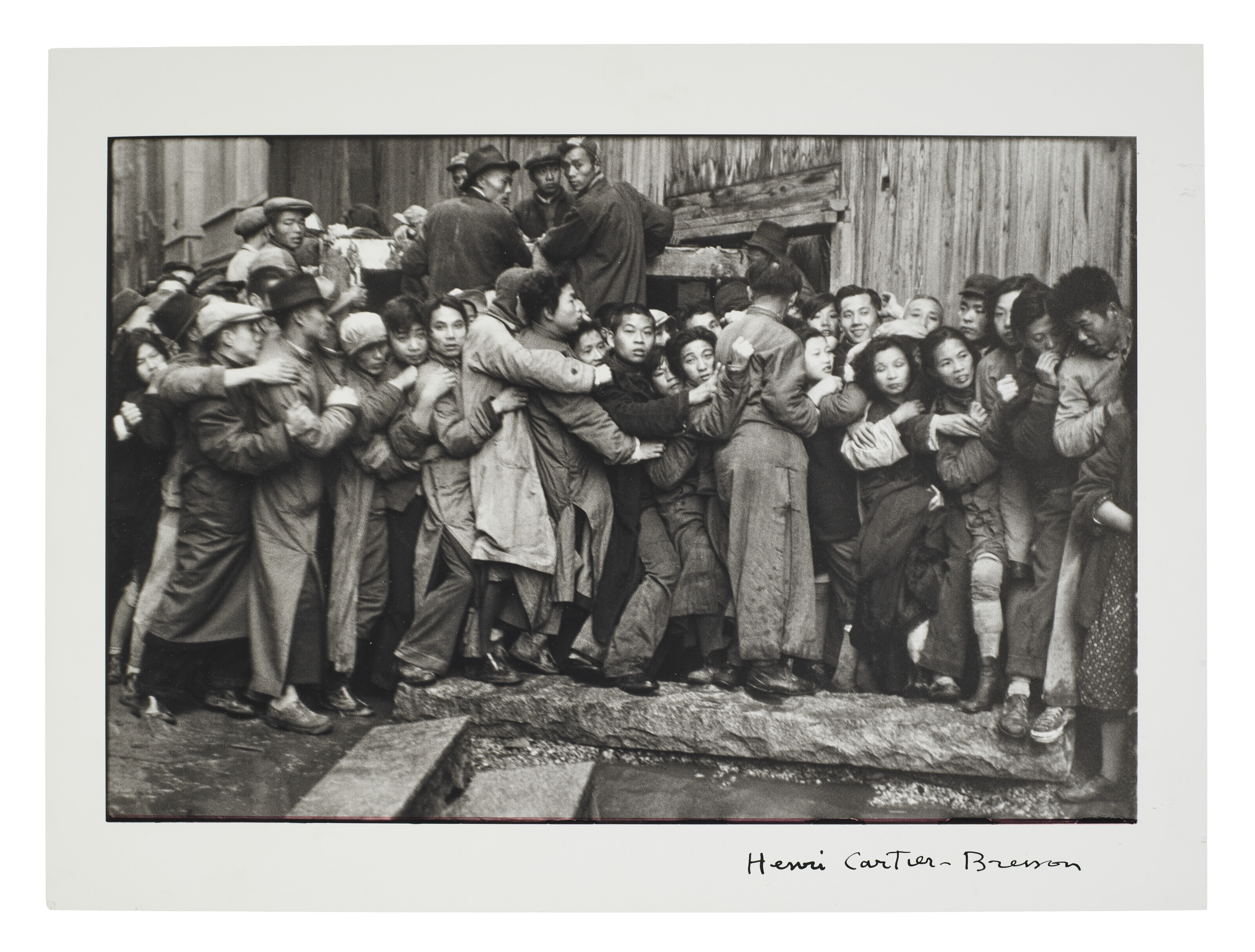 HENRI CARTIER–BRESSON (1908–2004), Sale of Gold in the Last