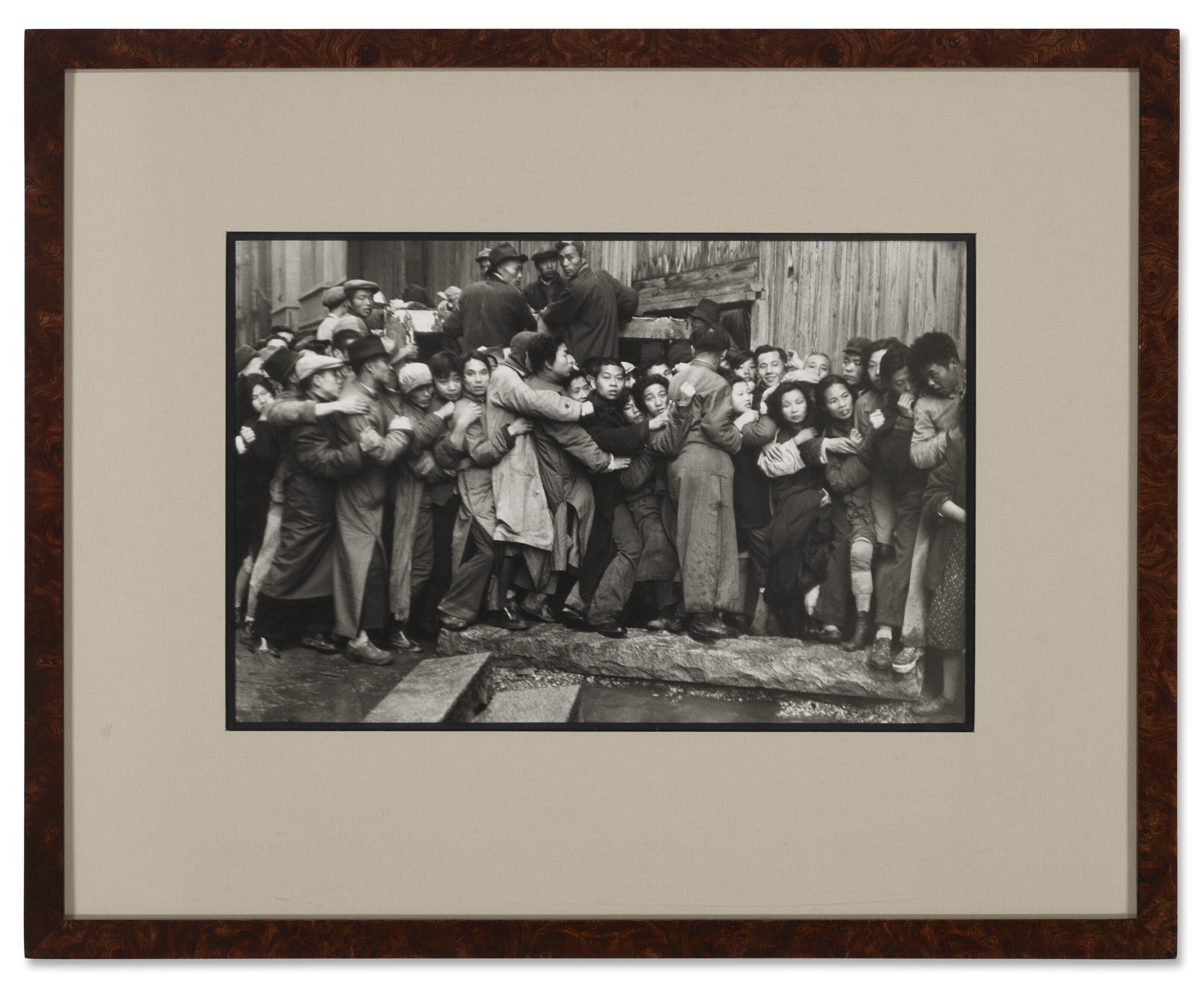 Gold Market Kuomingang/ブレッソン/額装済