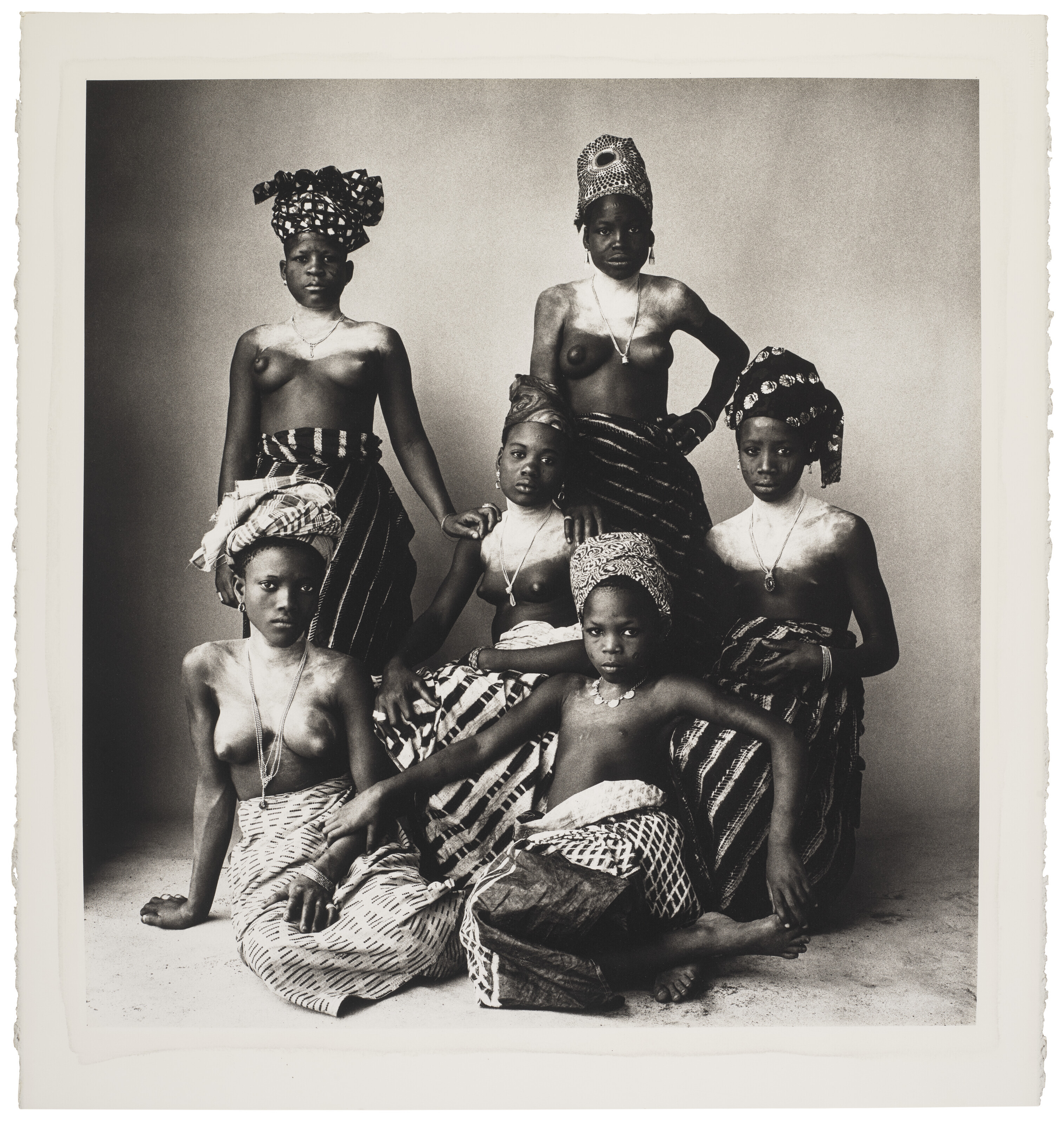 IRVING PENN (1917–2009), Six Dahomey Girls, 1967 | Christie