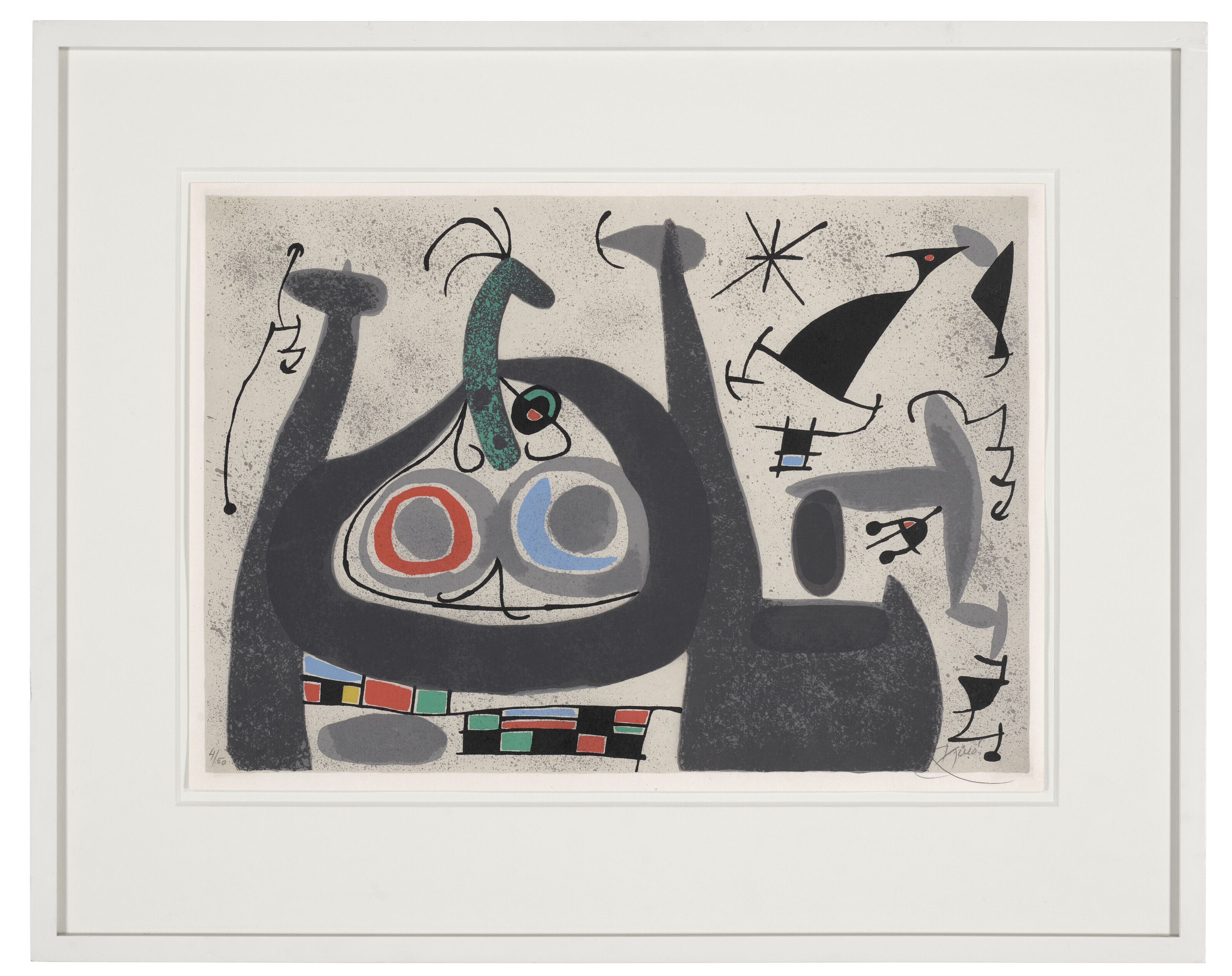 Joan Miro、PERSONNAGE、海外版超希少レゾネ、新品額付 Joan Miro、PERSONNAGE、海外版超希少レゾネ、新品額付