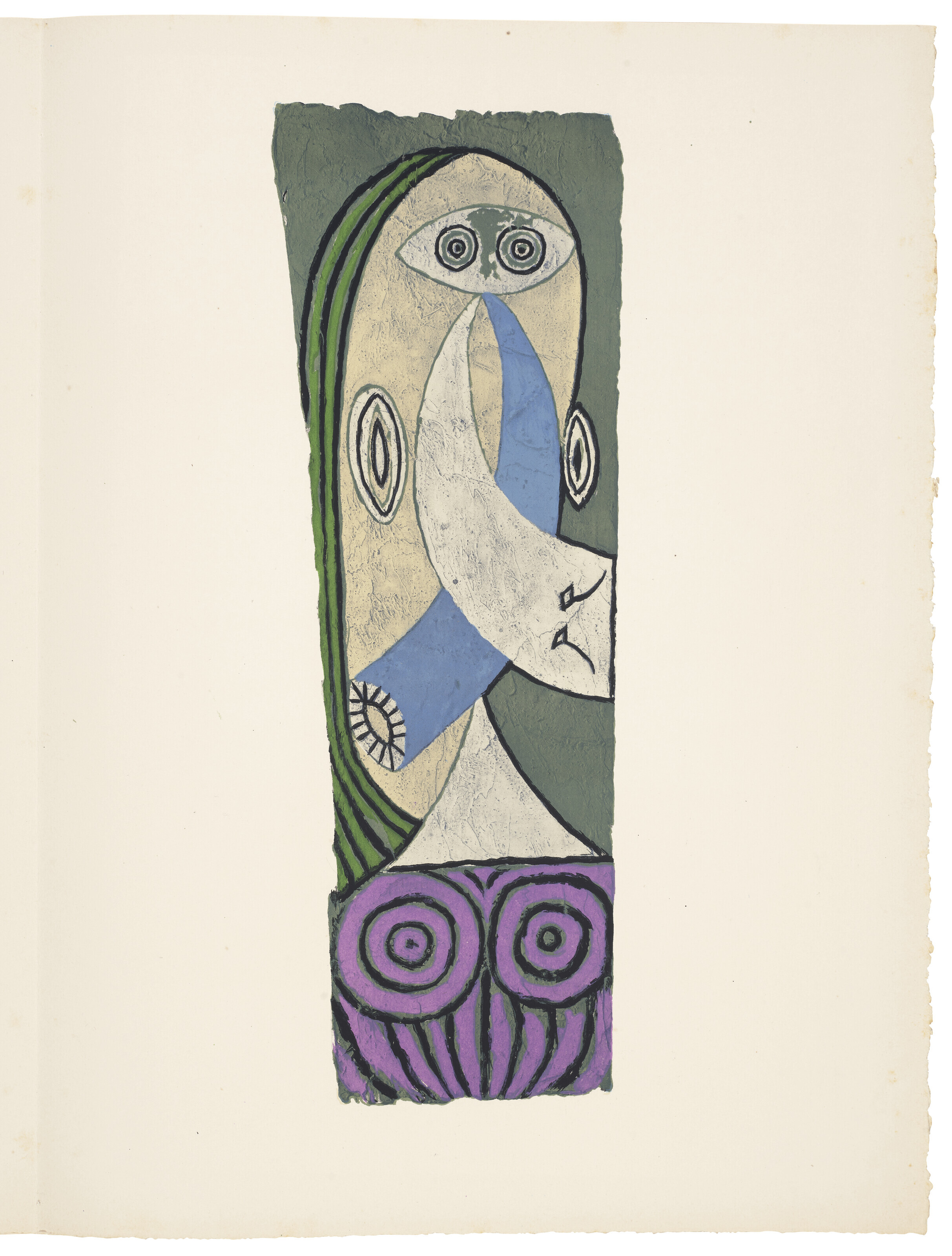 PABLO PICASSO (1881-1973), Dans l'atelier de Picasso