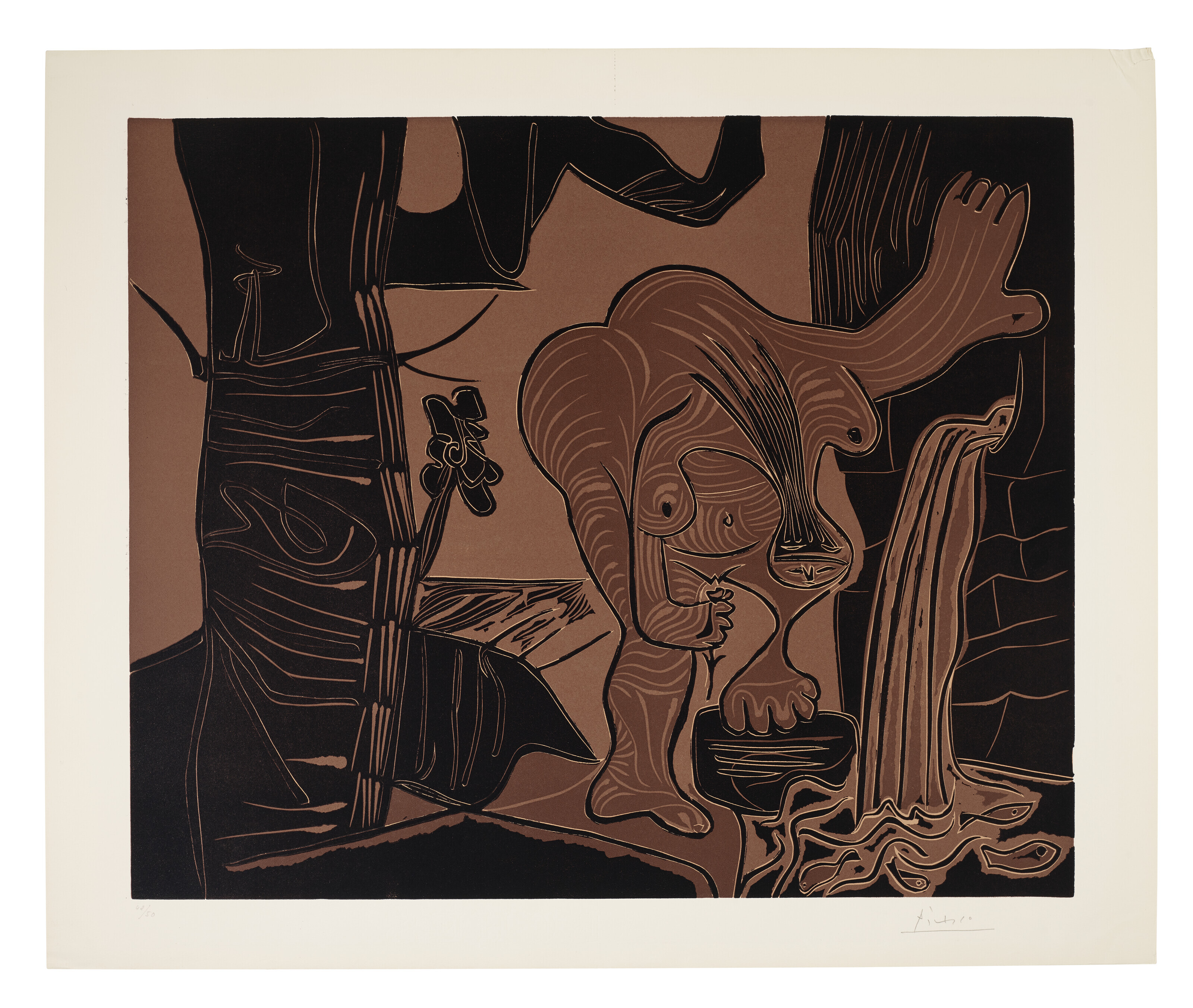 Pablo Picasso、LES LOISIRS、希少画集画、新品額装付 ?height=640&quality=80&