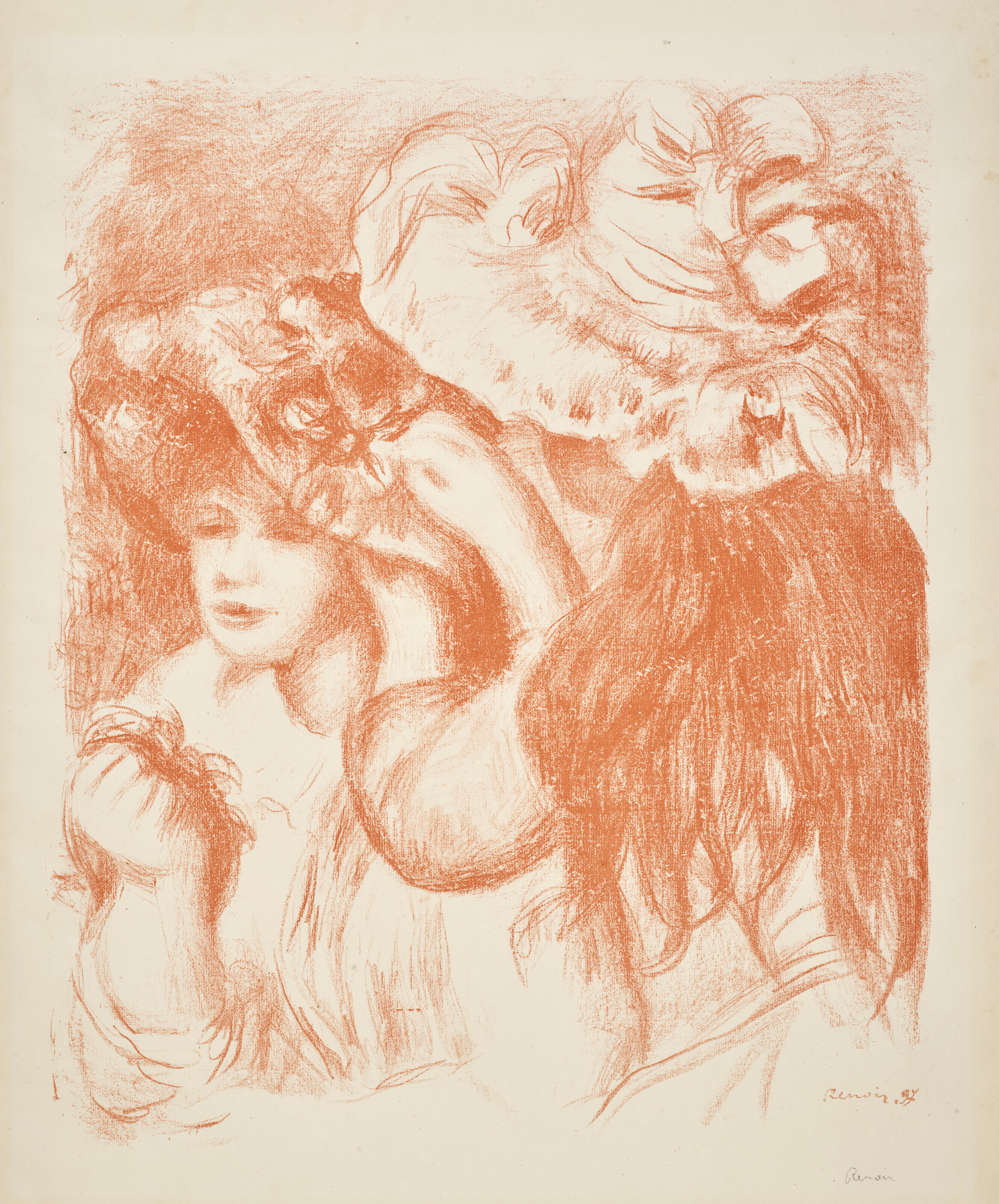 File:Pierre-Auguste Renoir - Woman with Capeline (Femme à la