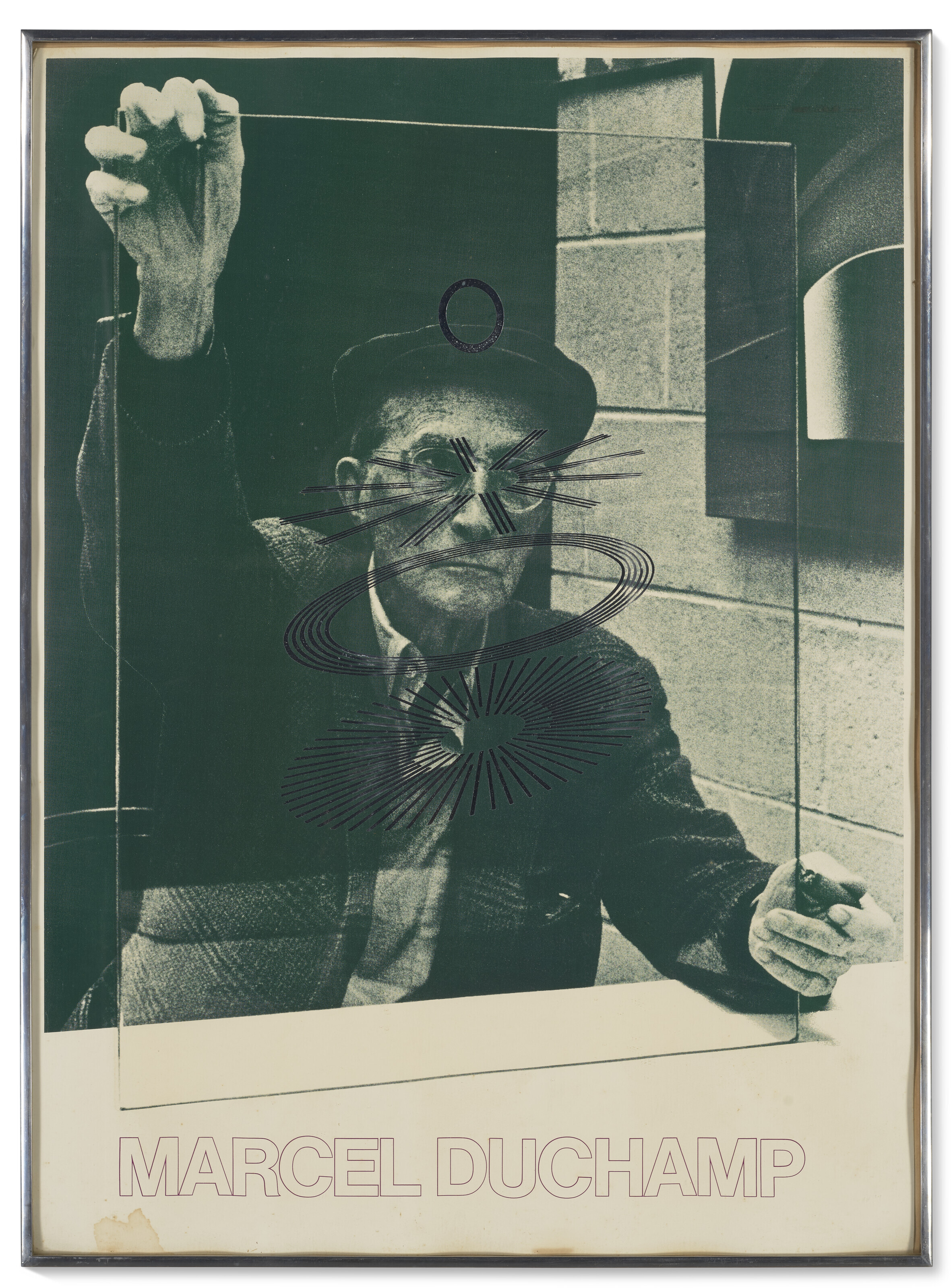 Exhbition Poster for The Almost Complete Works of Marcel Duchamp at the  Tate Gallery 18 June 31 July 1966, Christie's