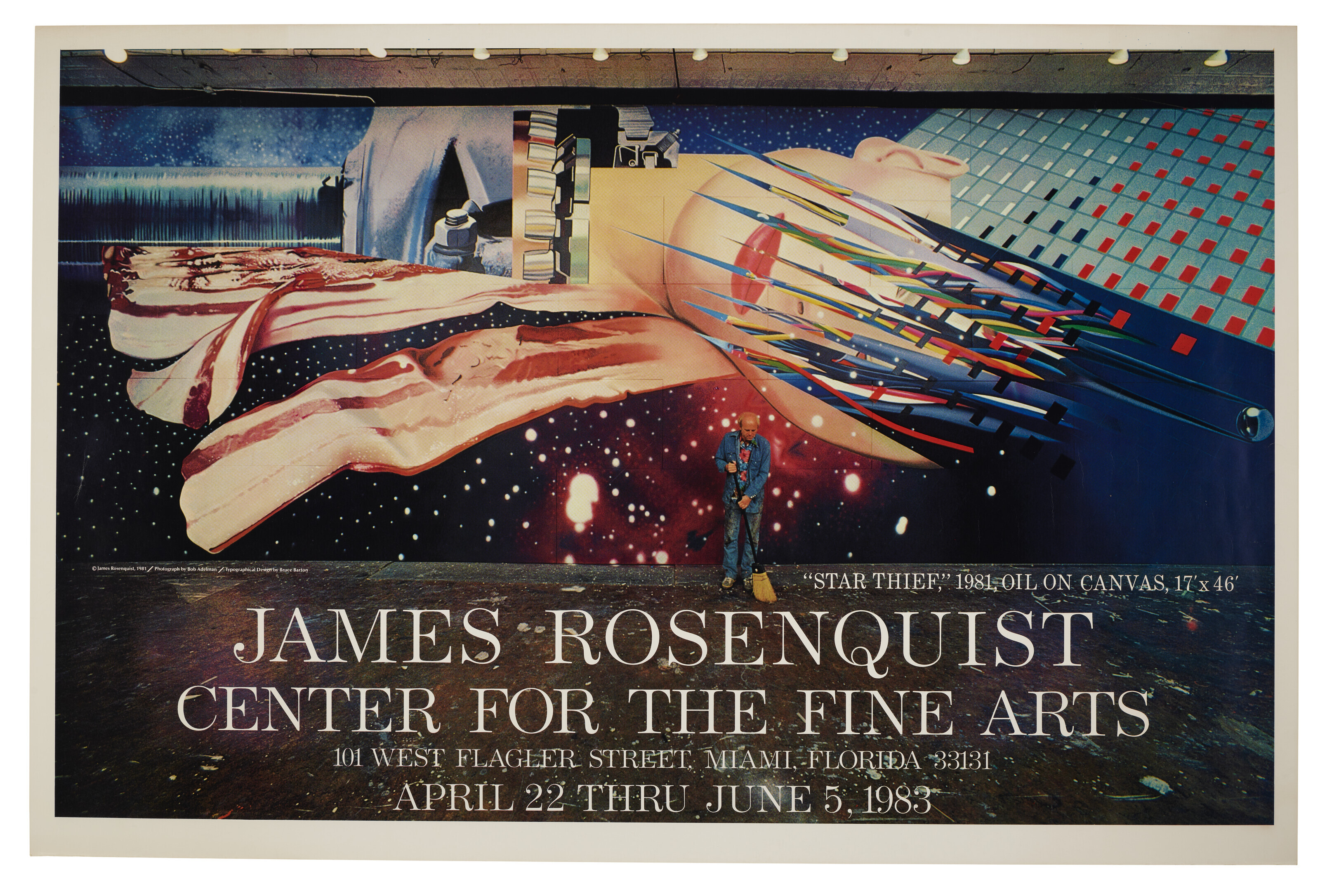 Exhibition Poster for Man Ray at Galerie Alexandre Iolas, Paris