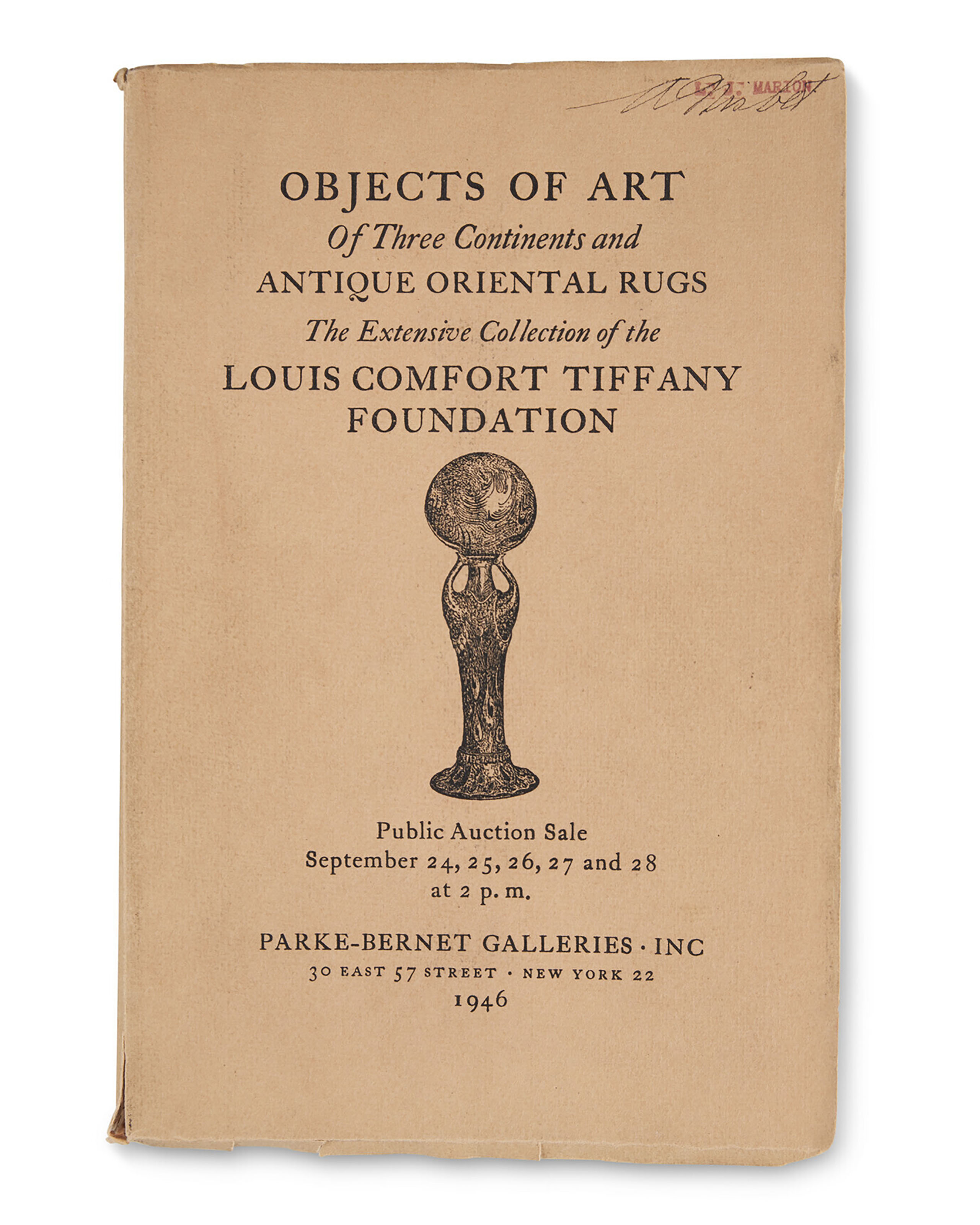 LOUIS COMFORT TIFFANY (1848-1933), 'Roccabrunna', 1874 | Christie's