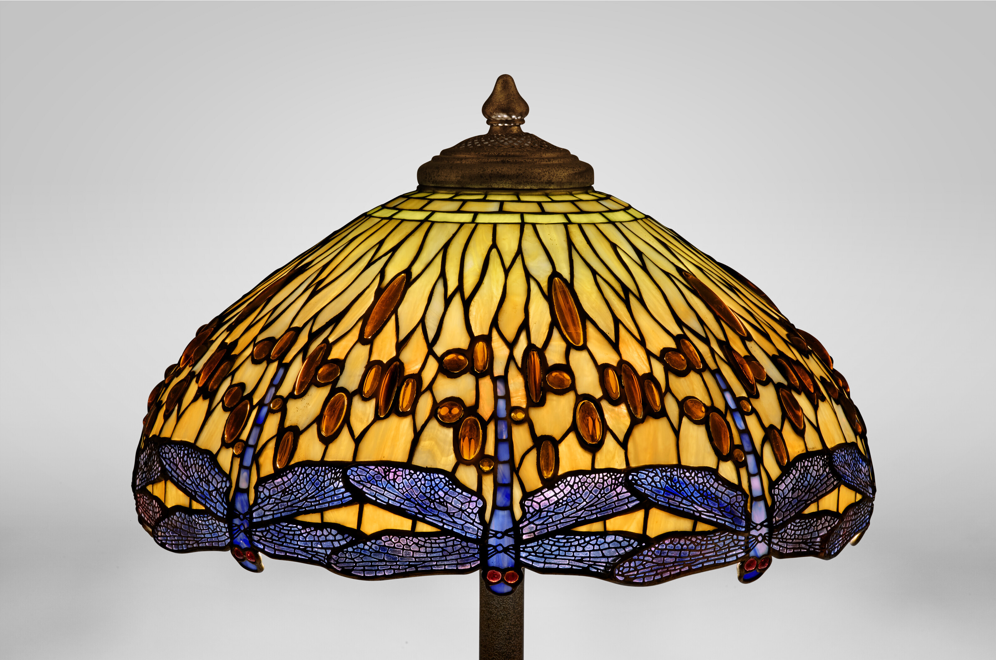 TIFFANY STUDIOS, 'Hanging Head Dragonfly' Floor Lamp, circa