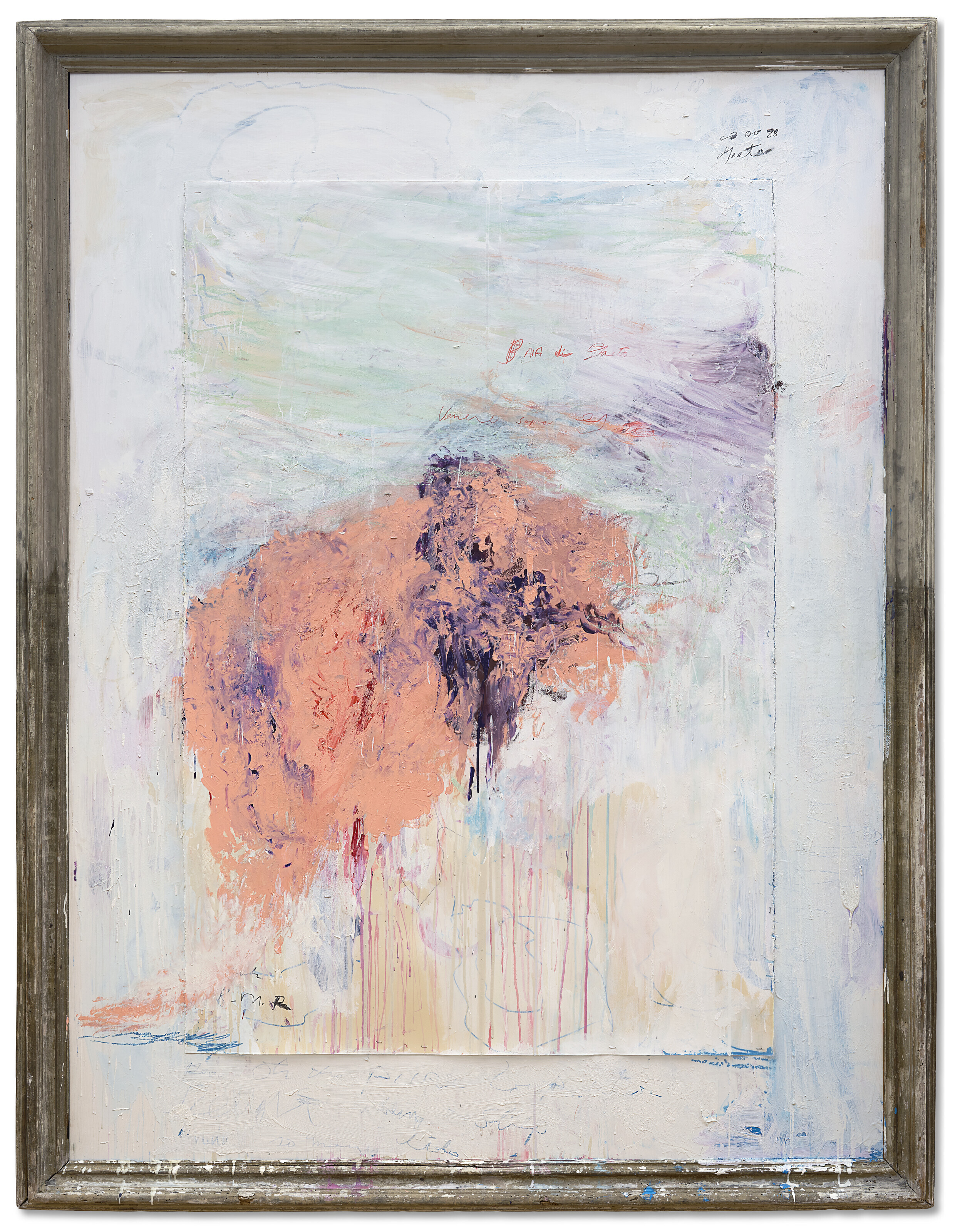 Venere サイ・トゥオンブリー Sopra #cytwombly 1988. Gaeta, Sopra Venere A2版 ポスター Gaeta その他