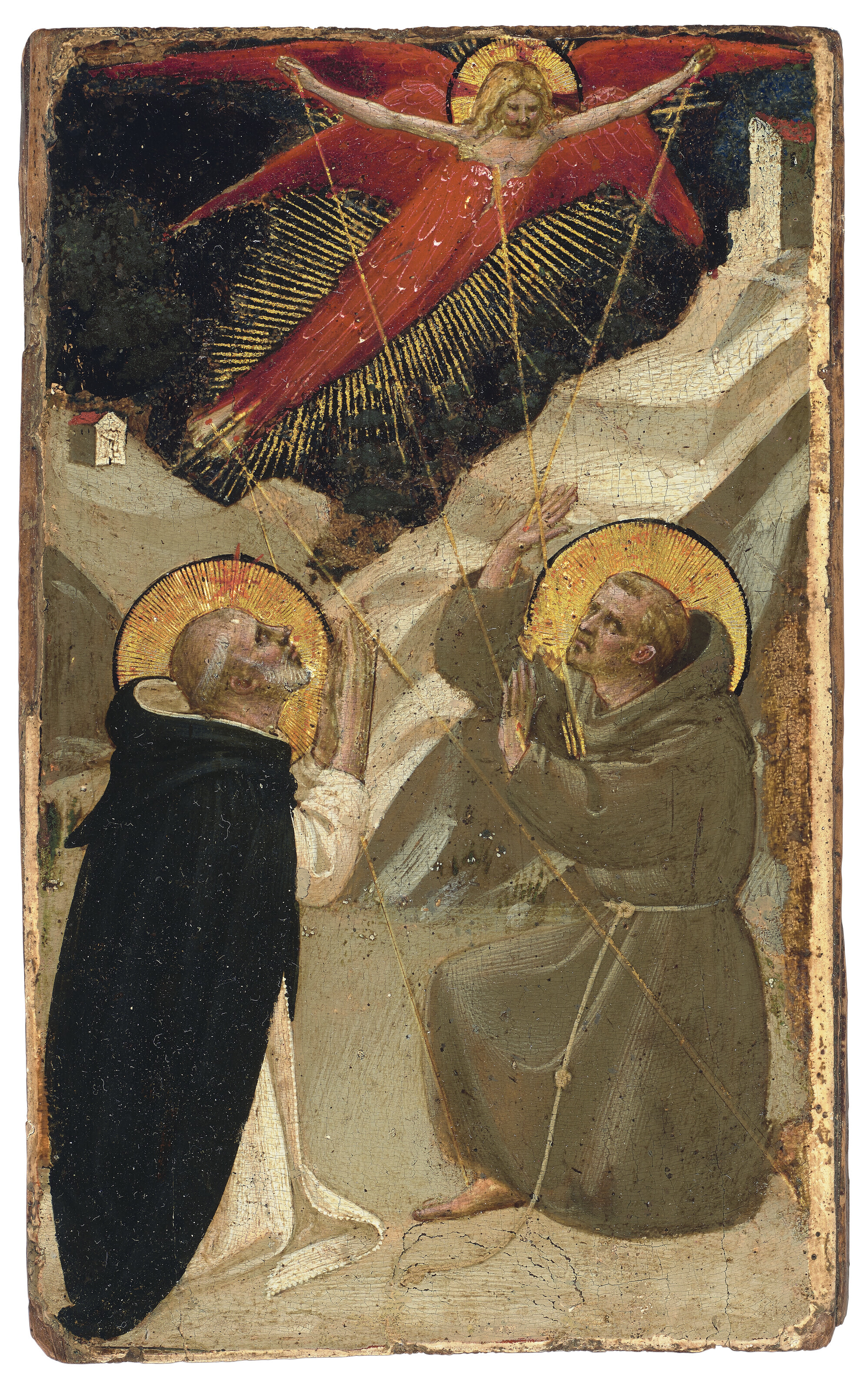 Fra Angelico, Saint Dominic and the Stigmatization of Saint Francis, sold for $4,740,000 on 9 June 2022 at Christie's in New York