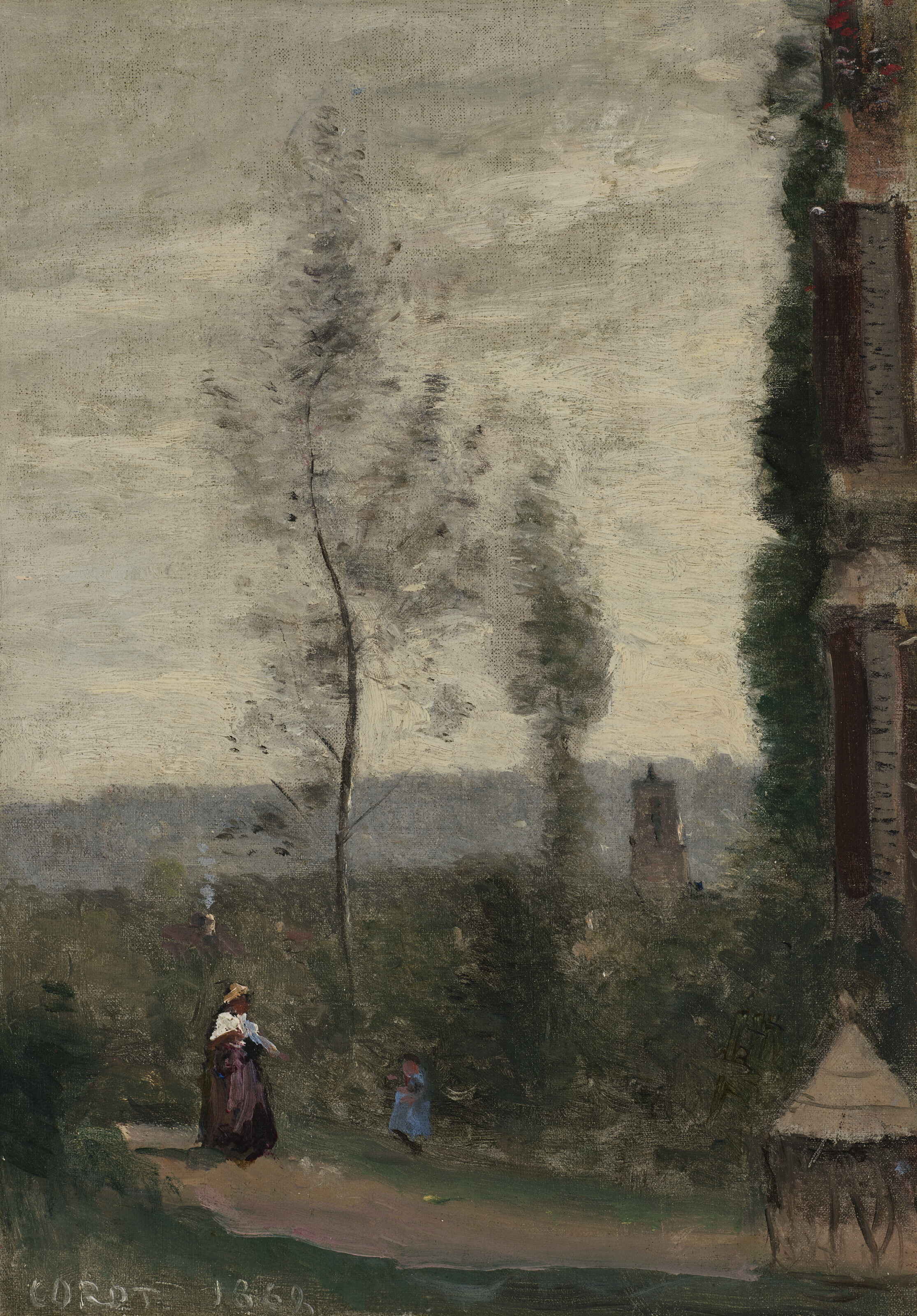 Coulommiers, le jardin de M. Preschez