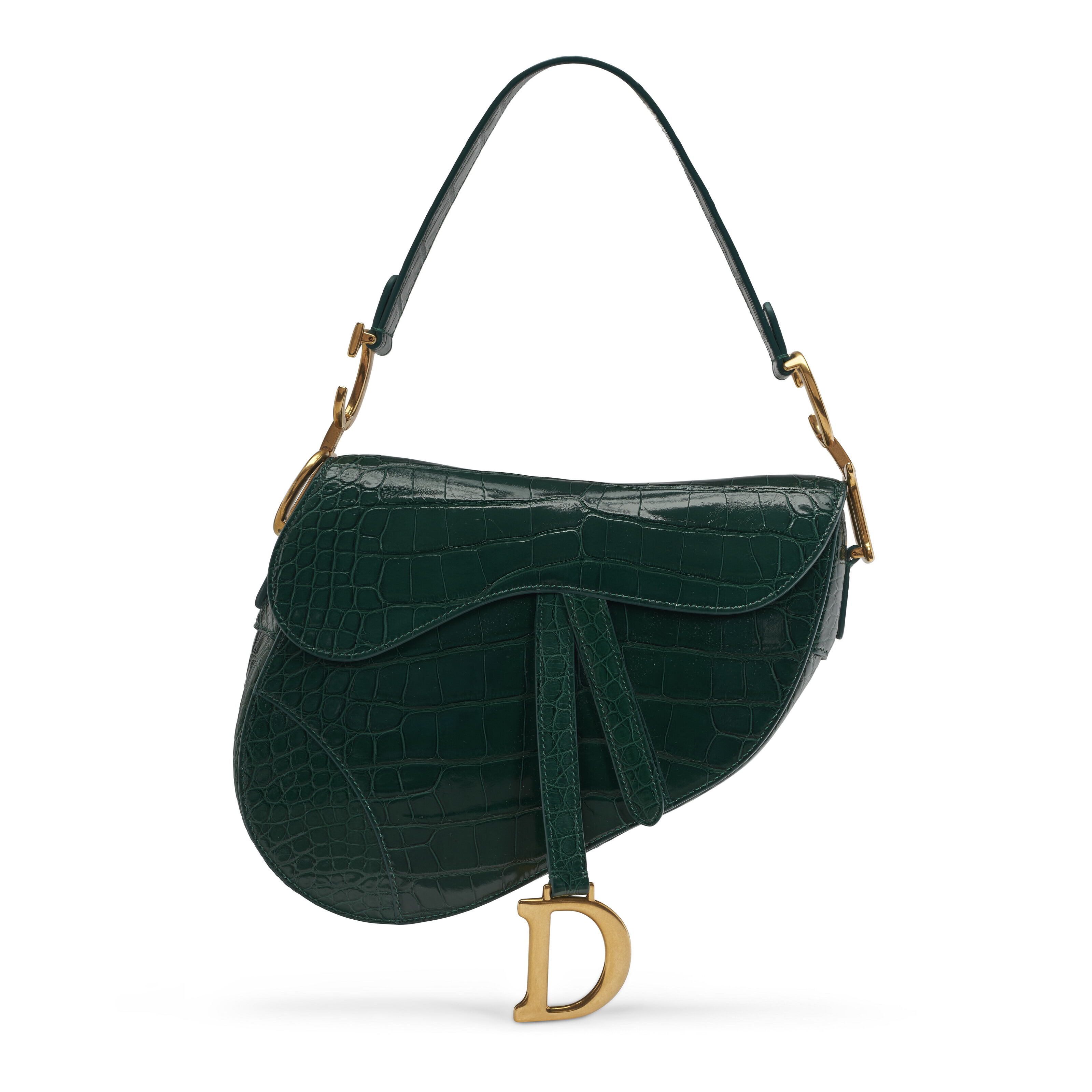 Dior green saddle bag new arrivals