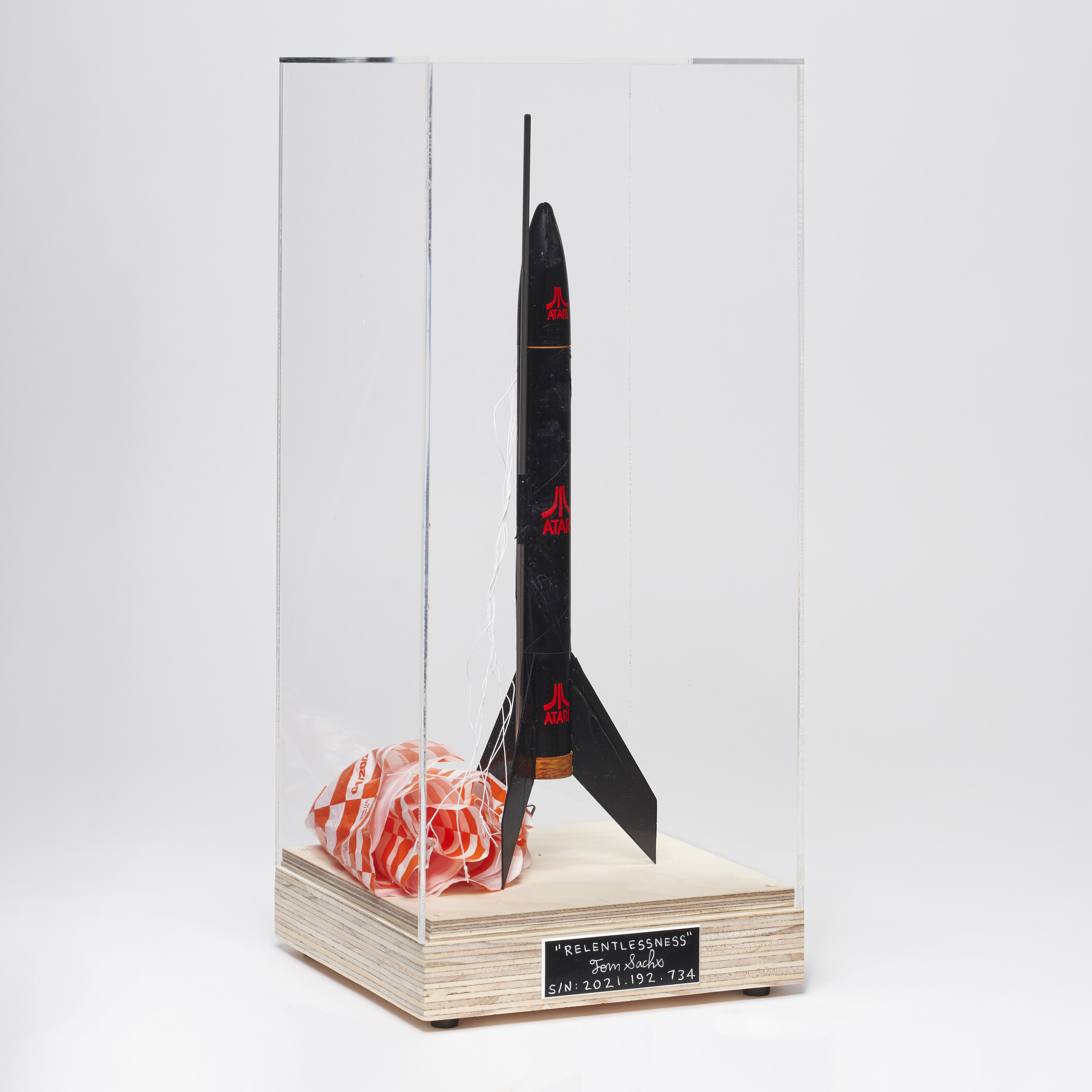 アート・デザイン・音楽 NUTSY'S  ROAD TEST by Tom Sachs TOM SACHS (B. 1966), Relentlessness (Perfect Atari Branded