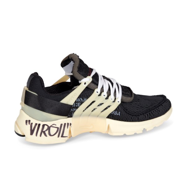 VIRGIL ABLOH SIGNED BLACK PRESTO SNEAKERS, NIKE x OFF