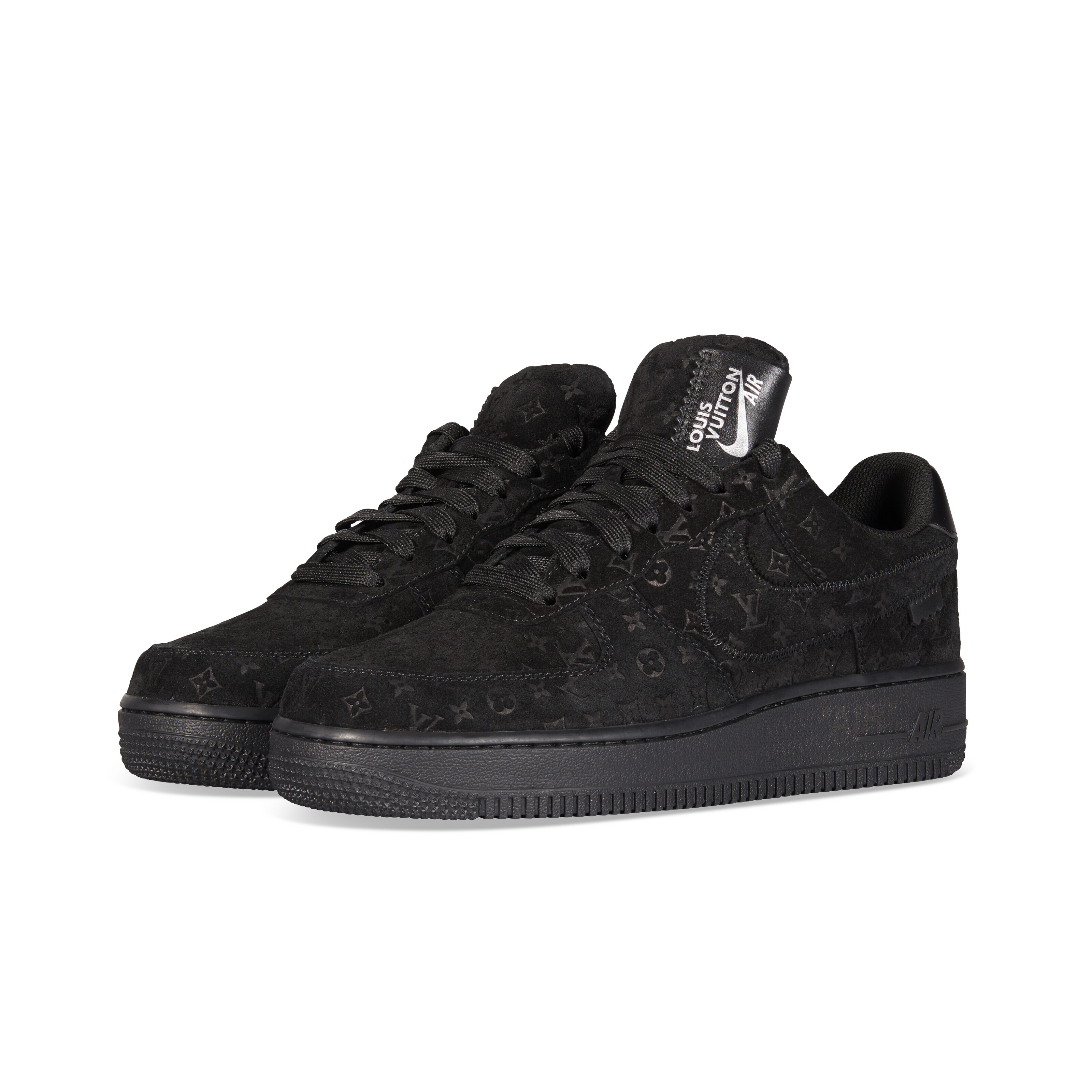 LOUIS VUITTON NIKE AIR FORCE 1 LOW BLACK SNEAKER BY VIRGIL ABLOH, LOUIS  VUITTON X NIKE, 2022