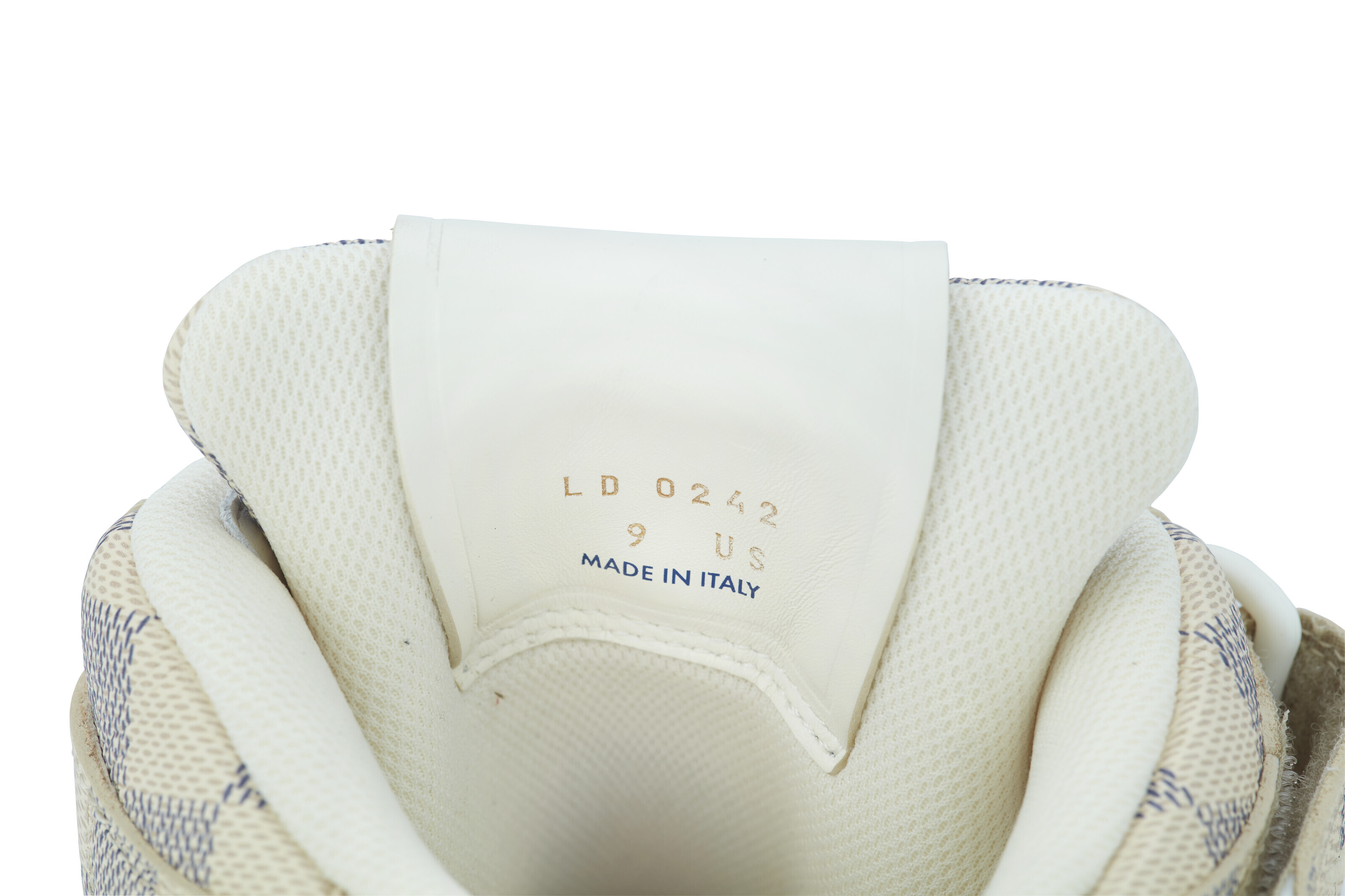 LOUIS VUITTON NIKE AIR FORCE 1 MID GRAFFITI SNEAKER BY VIRGIL