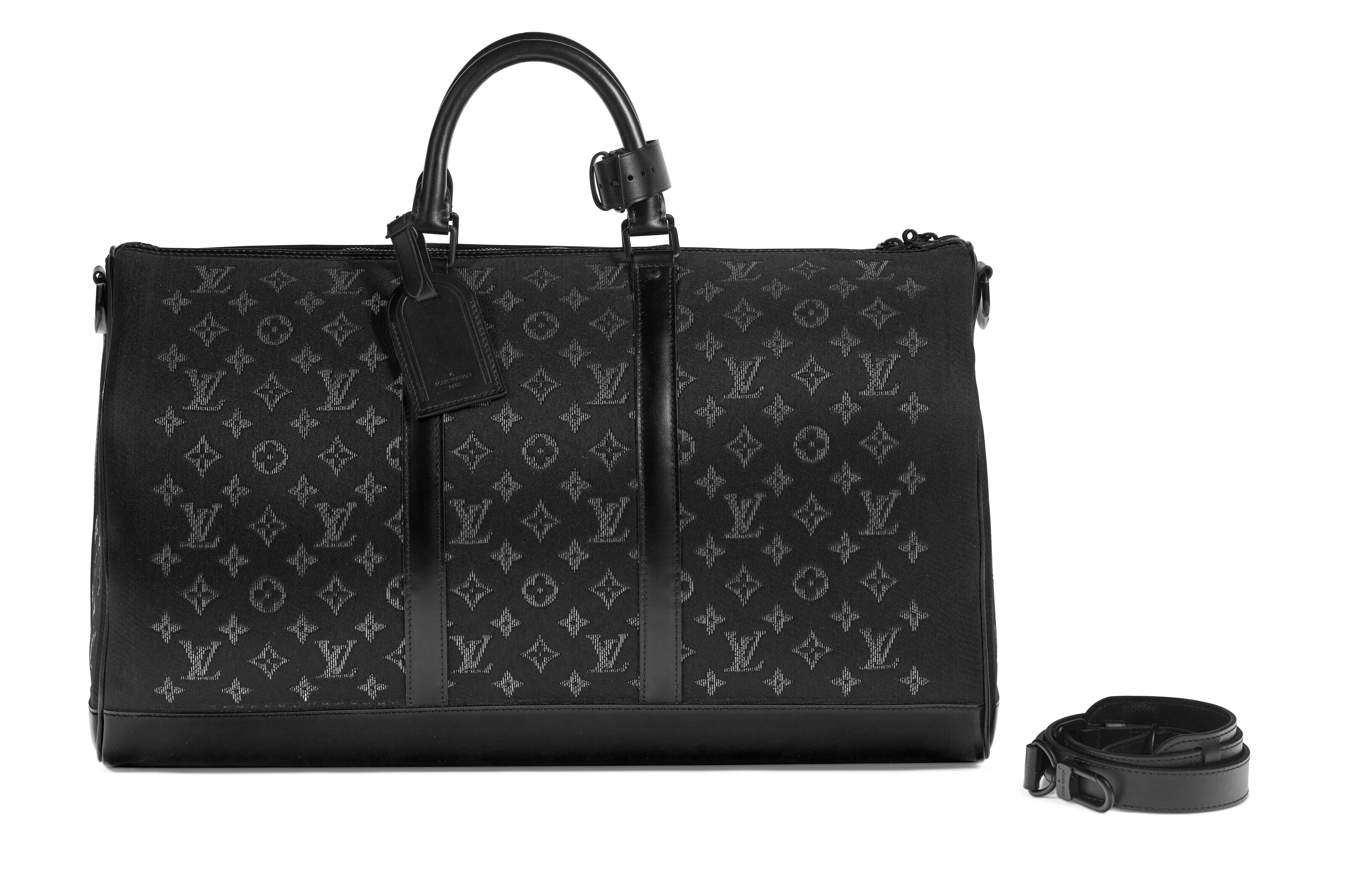 某メーカー LIMITED A EDITION ABLOH VIRGIL BY 50 BANDOULIÈRE KEEPALL UP LIGHT BLACK バッグ