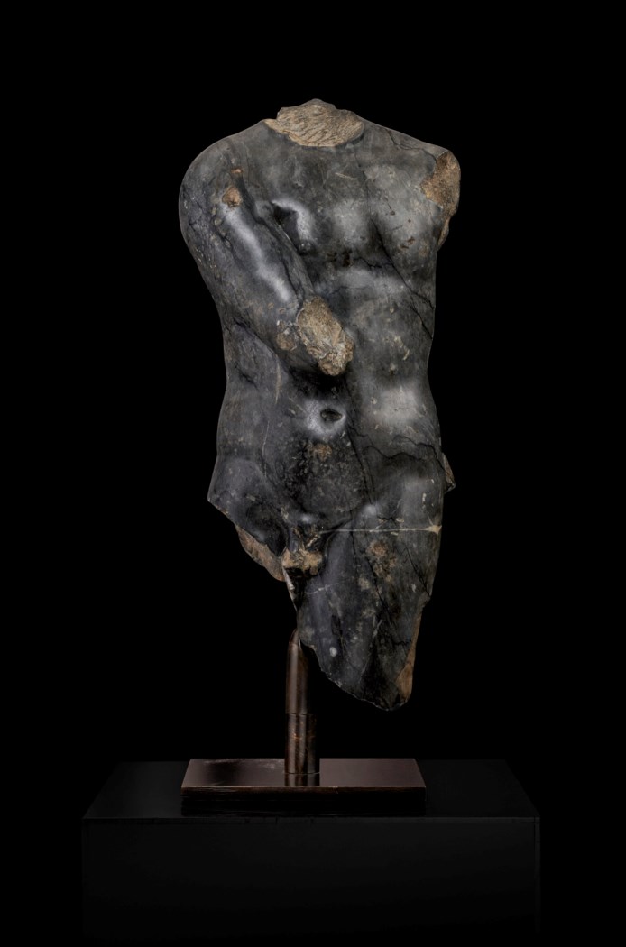 A ROMAN BIGIO MORATO MARBLE TORSO OF A YOUTH, CIRCA 2ND CENTURY A.D ...