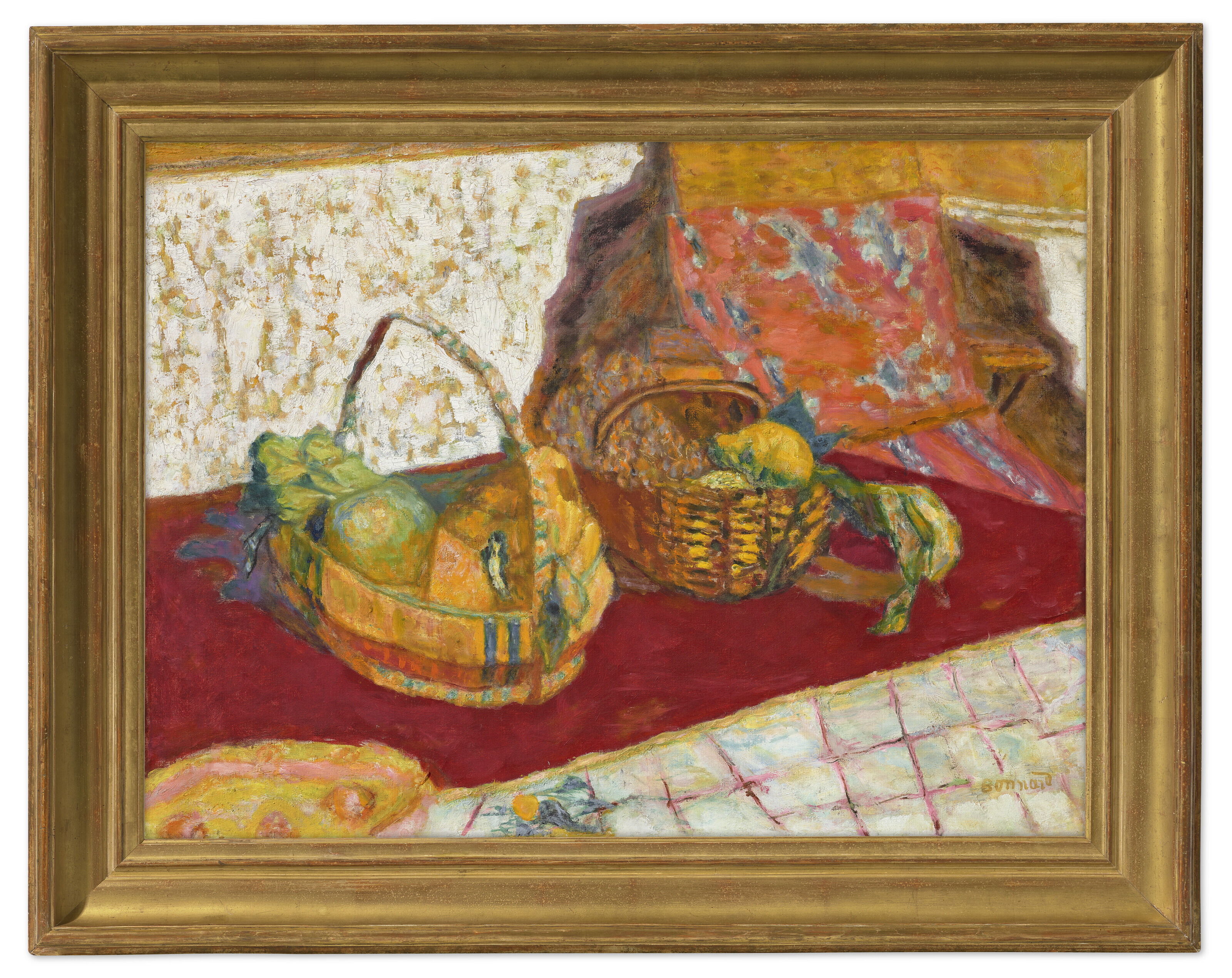 PIERRE BONNARD (1867-1947), Deux corbeilles de fruits