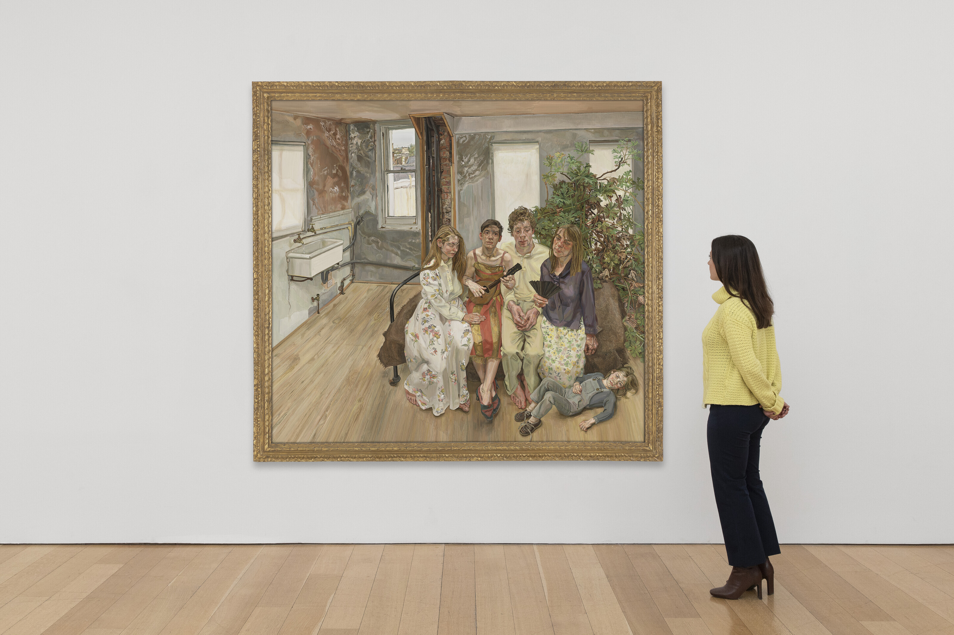 LUCIAN FREUD (1922-2011), Large Interior, W11 (after Watteau