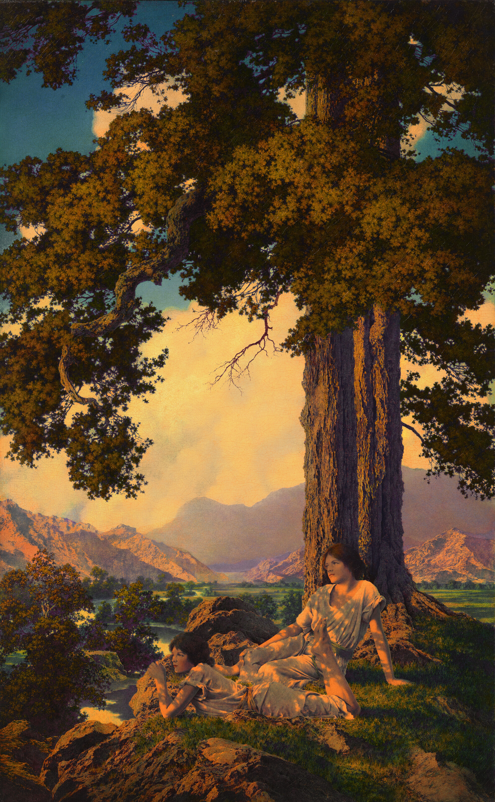Maxfield parrish картины
