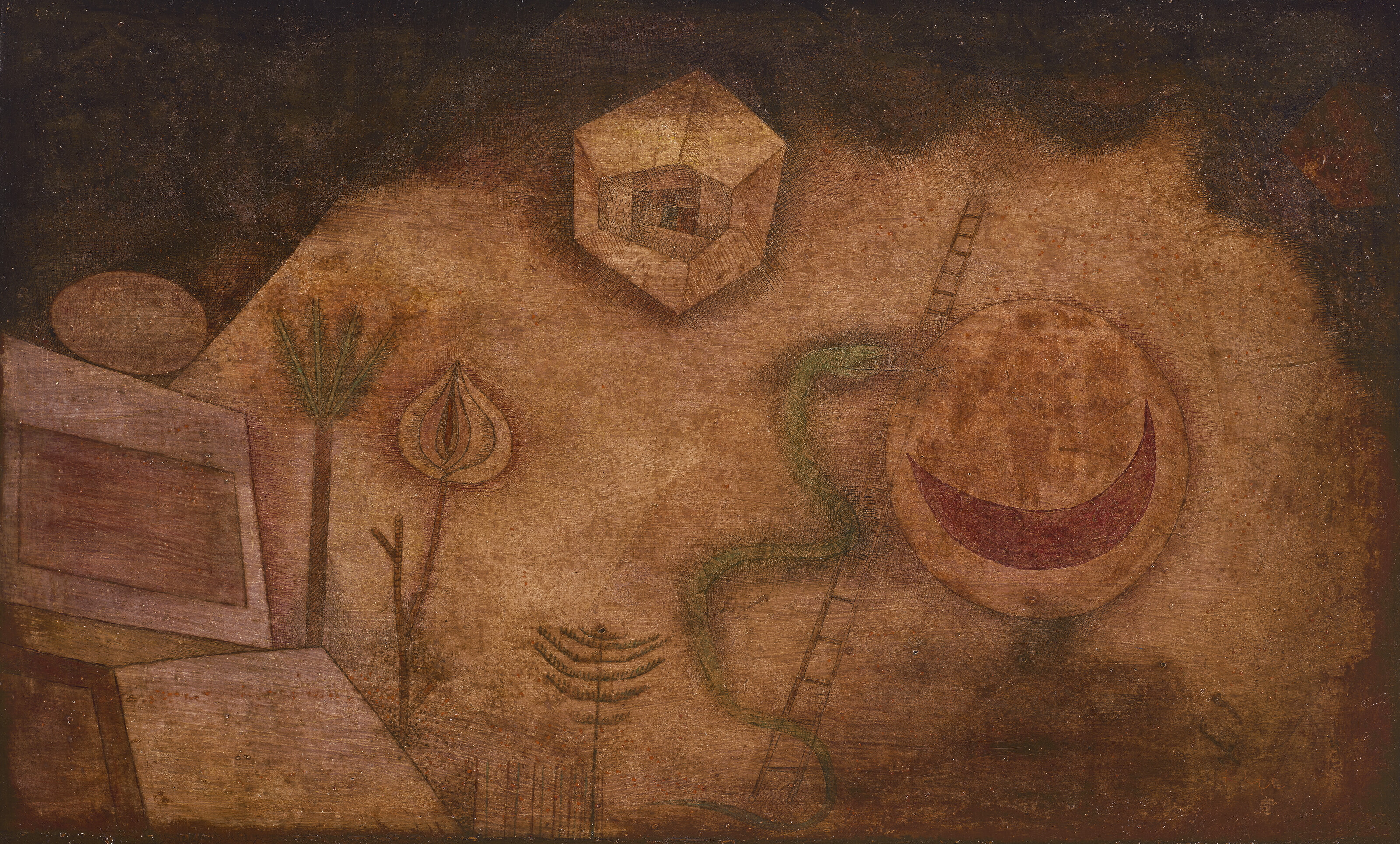 PAUL KLEE (1879-1940), Die Schlange auf der Leiter | Christie's
