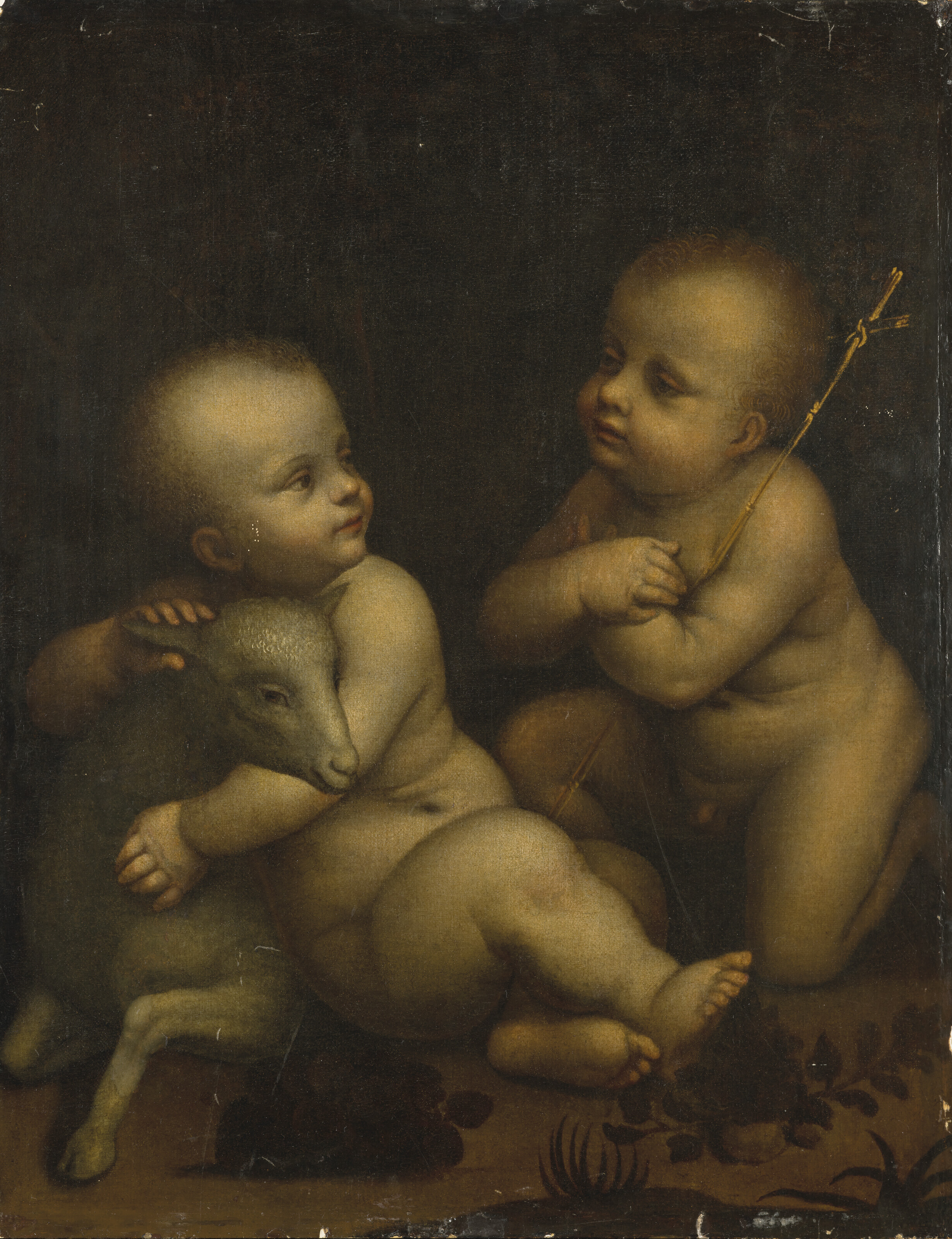Le Christ et saint Jean Baptiste enfant