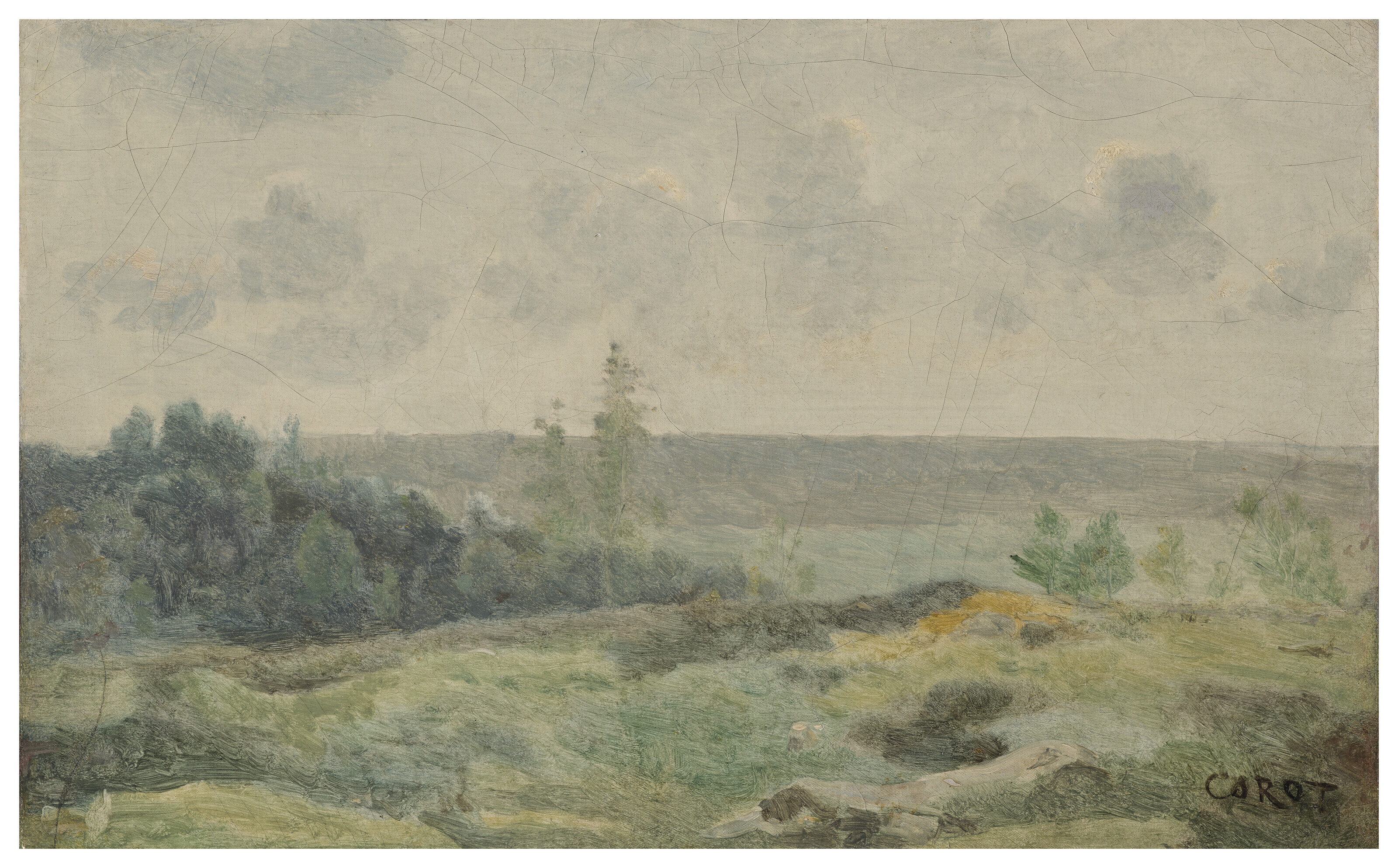 Vue prise des hauteurs de Châtillon en regardant vers Paris